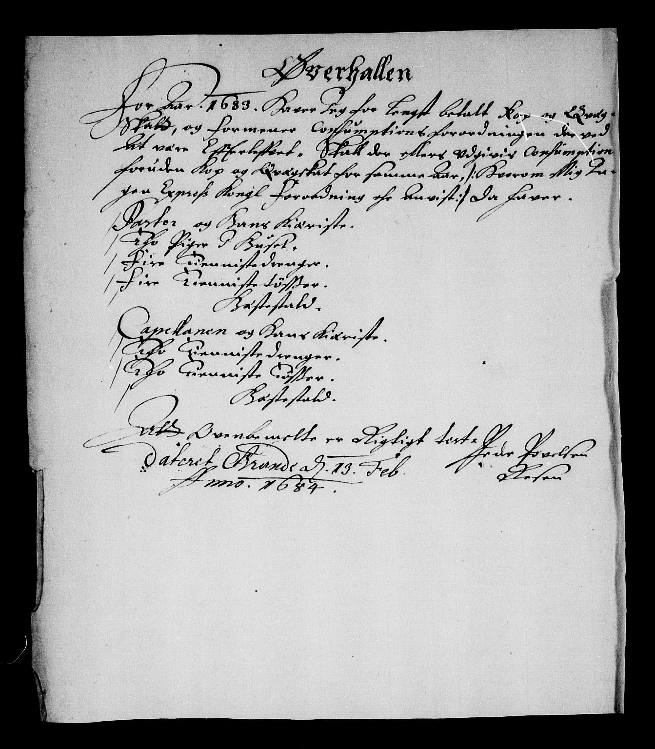 Rentekammeret inntil 1814, Reviderte regnskaper, Stiftamtstueregnskaper, Trondheim stiftamt og Nordland amt, AV/RA-EA-6044/R/Rg/L0073: Trondheim stiftamt og Nordland amt, 1683