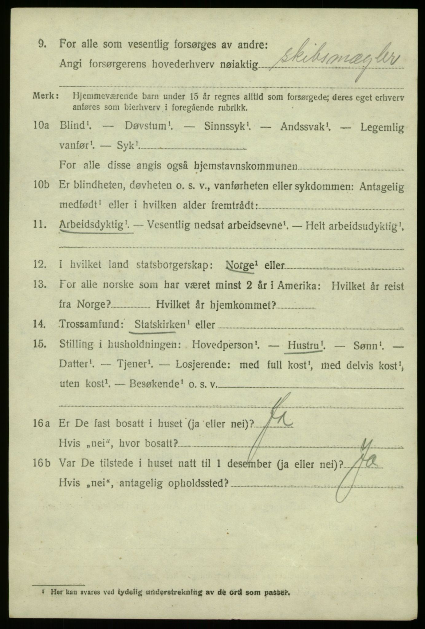 SAB, 1920 census for Fana, 1920, p. 11498