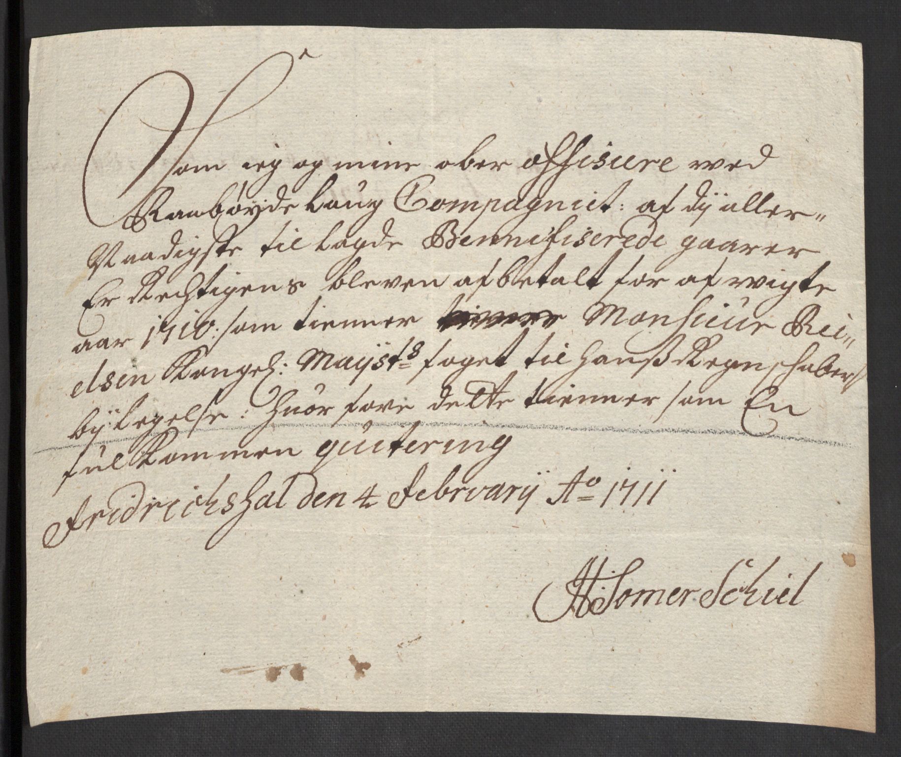 Rentekammeret inntil 1814, Reviderte regnskaper, Fogderegnskap, RA/EA-4092/R40/L2449: Fogderegnskap Råbyggelag, 1709-1711, p. 137