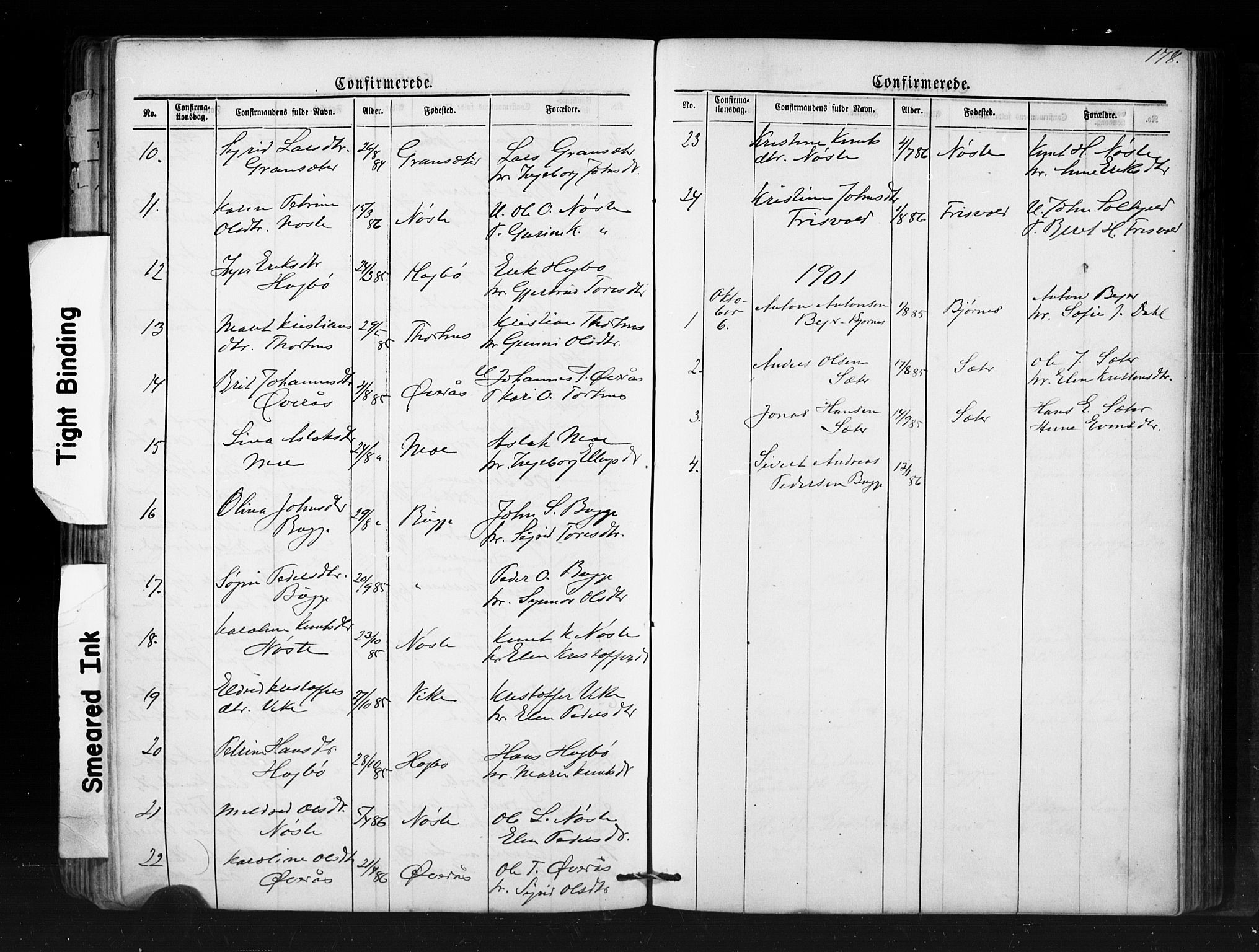 Ministerialprotokoller, klokkerbøker og fødselsregistre - Møre og Romsdal, SAT/A-1454/552/L0638: Parish register (copy) no. 552C01, 1867-1902, p. 178