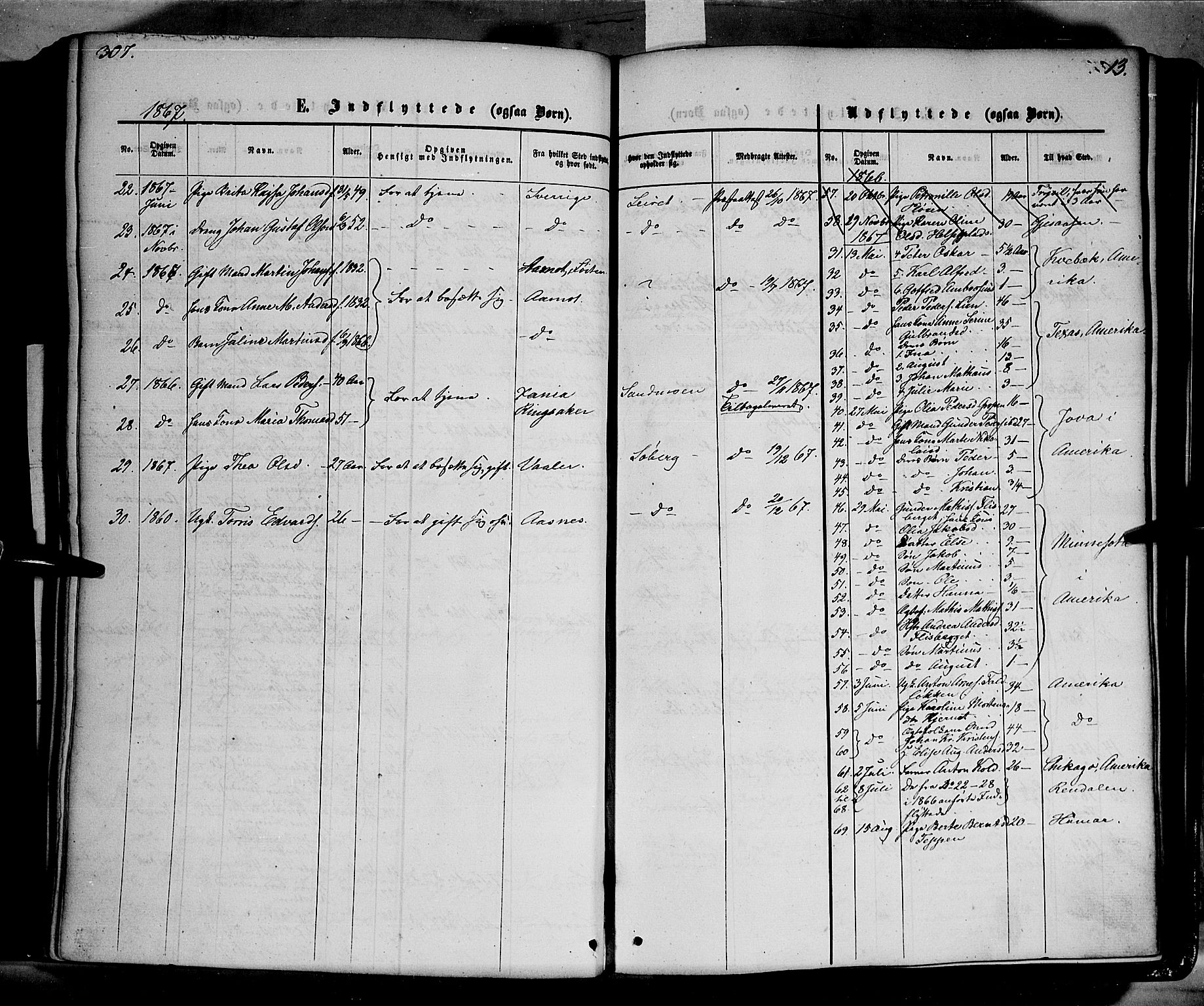 Elverum prestekontor, AV/SAH-PREST-044/H/Ha/Haa/L0010: Parish register (official) no. 10, 1857-1868, p. 307