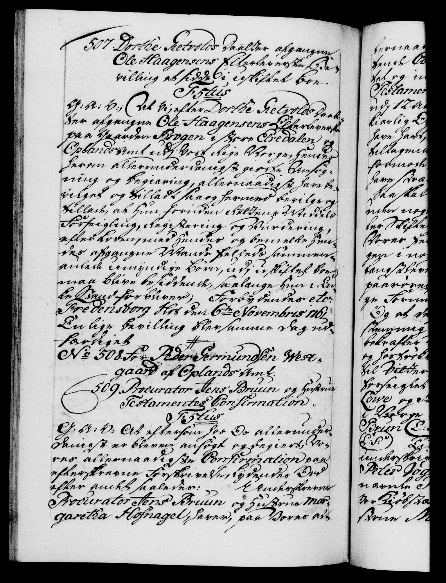 Danske Kanselli 1572-1799, AV/RA-EA-3023/F/Fc/Fca/Fcaa/L0041: Norske registre, 1760-1762, p. 571b