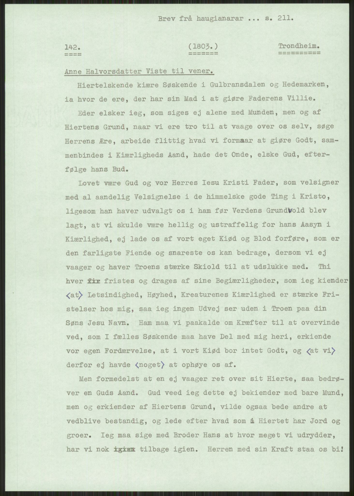 Samlinger til kildeutgivelse, Haugianerbrev, AV/RA-EA-6834/F/L0001: Haugianerbrev I: 1760-1804, 1760-1804, p. 211