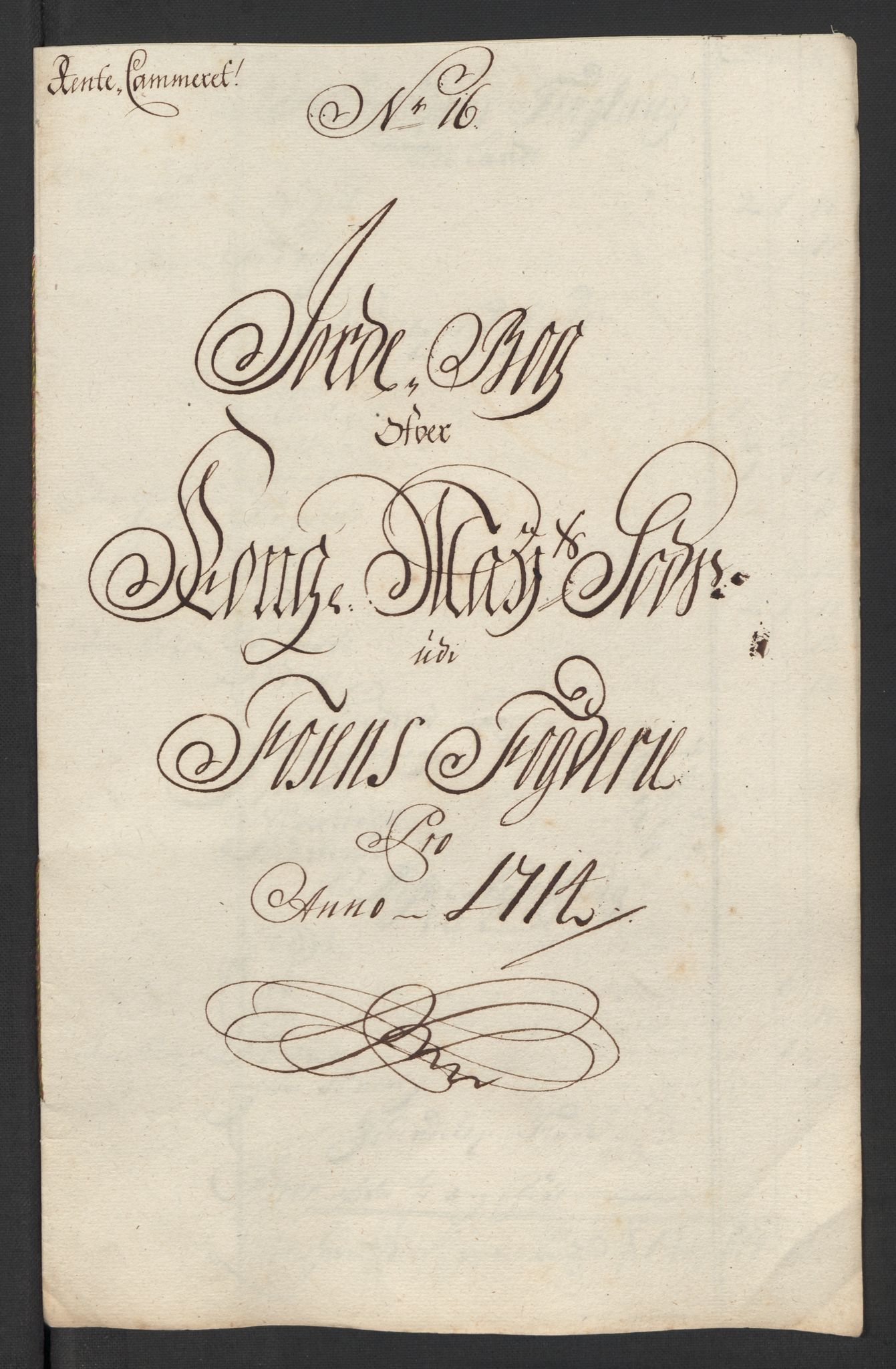 Rentekammeret inntil 1814, Reviderte regnskaper, Fogderegnskap, AV/RA-EA-4092/R57/L3862: Fogderegnskap Fosen, 1714, p. 126
