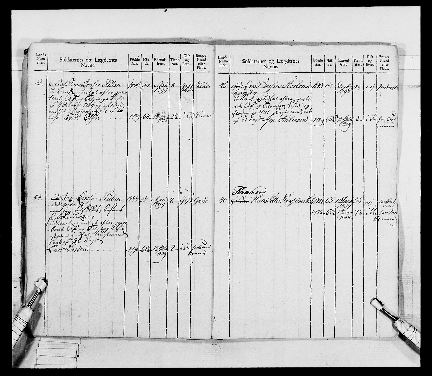 Generalitets- og kommissariatskollegiet, Det kongelige norske kommissariatskollegium, AV/RA-EA-5420/E/Eh/L0075b: 1. Trondheimske nasjonale infanteriregiment, 1807, p. 19