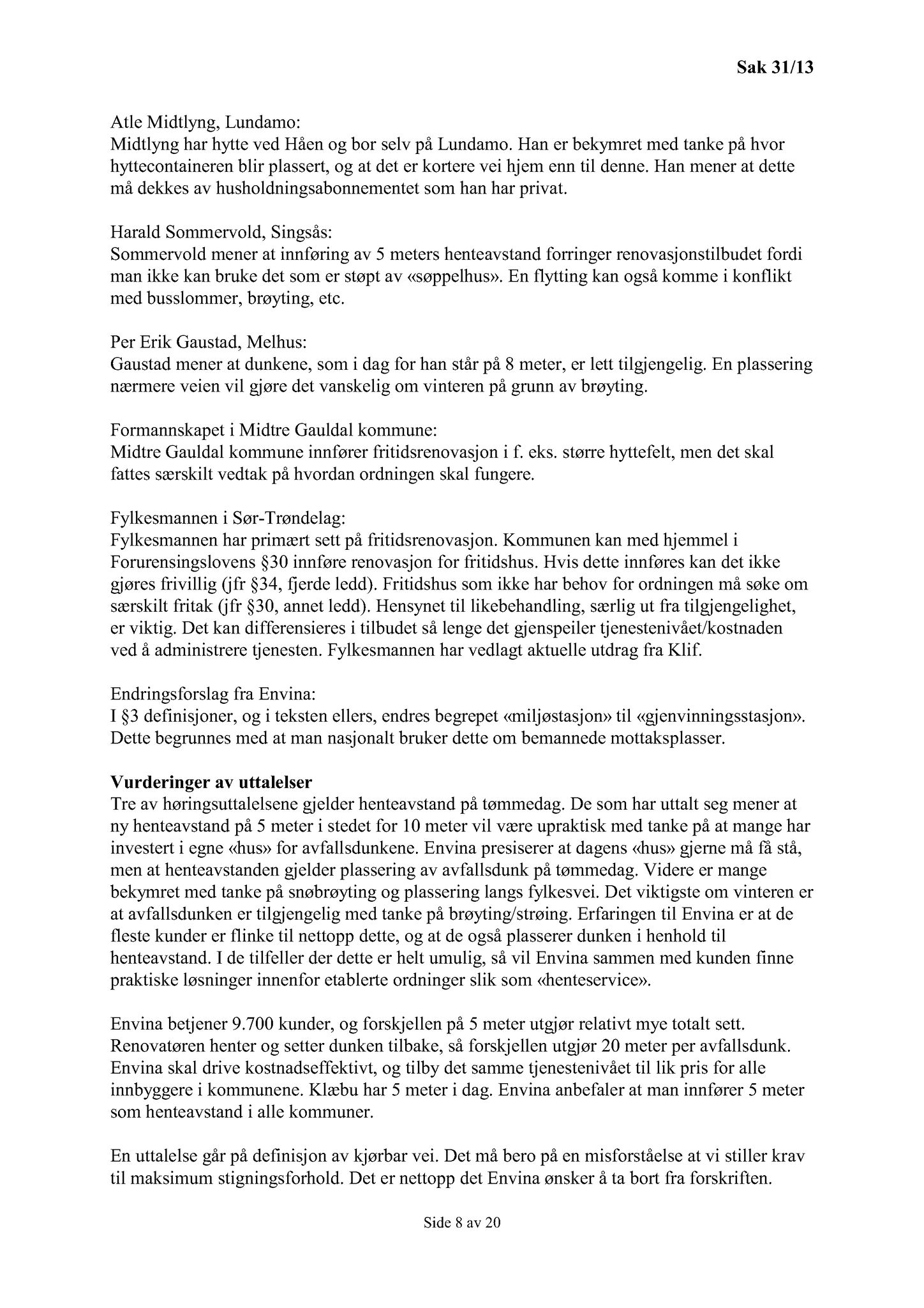 Klæbu Kommune, TRKO/KK/01-KS/L006: Kommunestyret - Møtedokumenter, 2013, p. 665