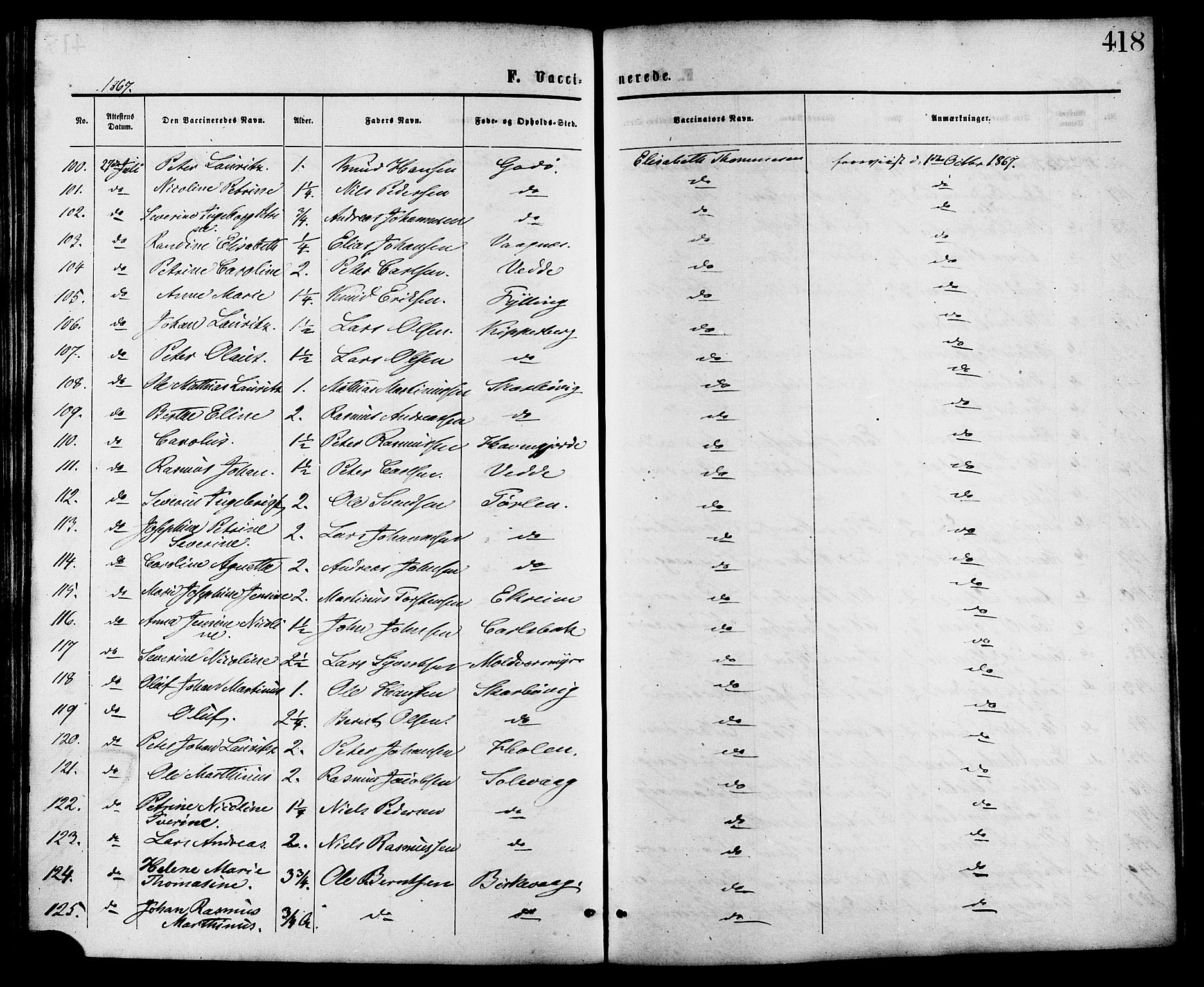 Ministerialprotokoller, klokkerbøker og fødselsregistre - Møre og Romsdal, AV/SAT-A-1454/528/L0399: Parish register (official) no. 528A10, 1864-1879, p. 418