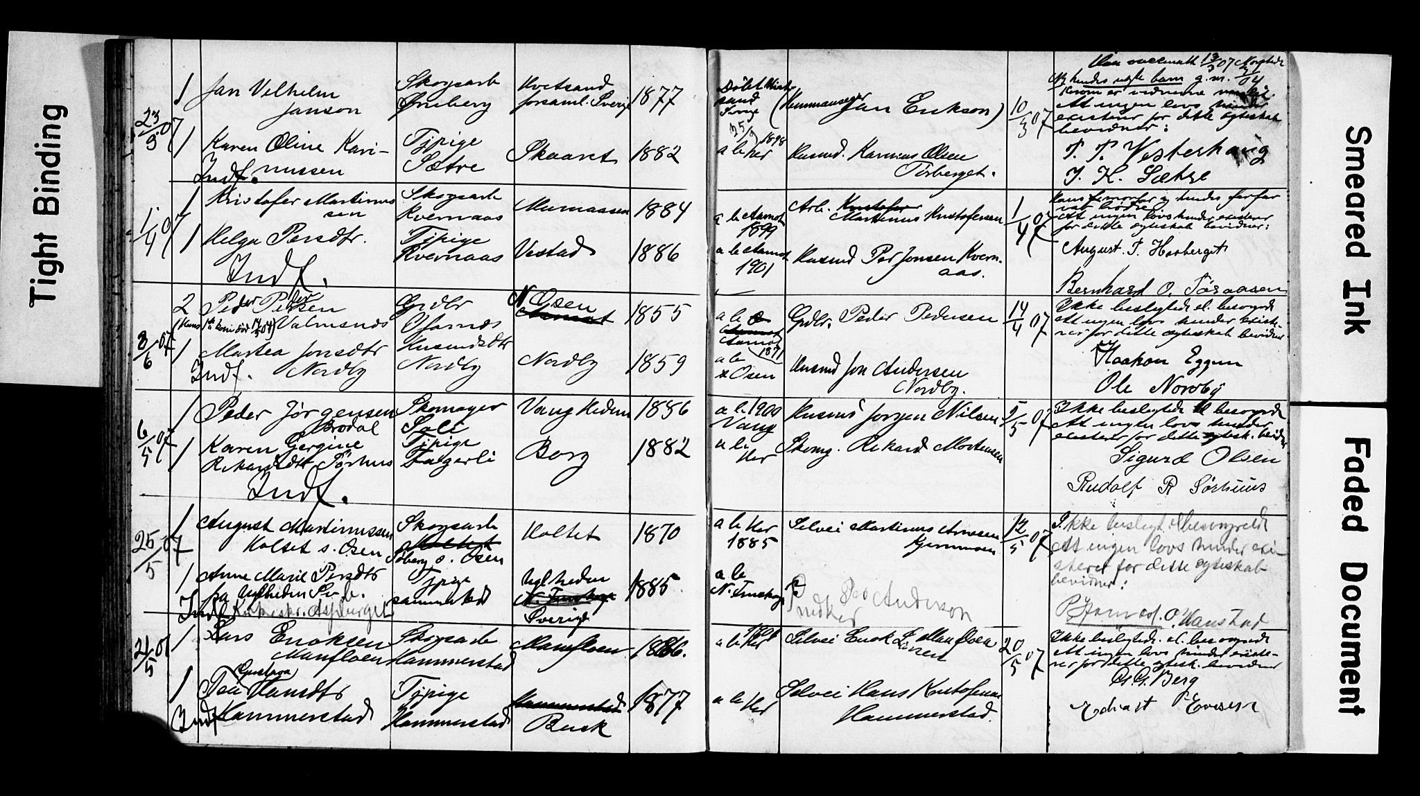 Trysil prestekontor, AV/SAH-PREST-046/I/Ie: Banns register no. 2, 1900-1914