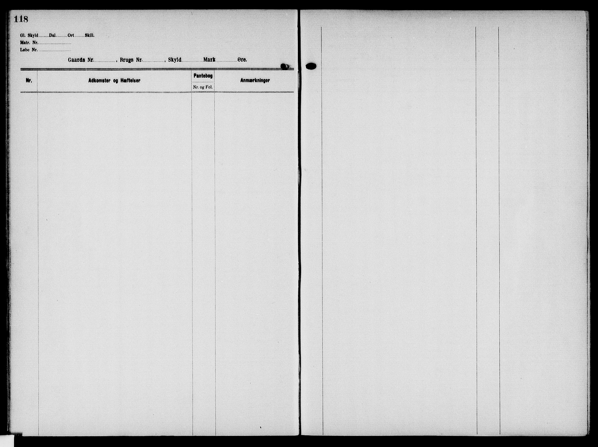 Solør tingrett, AV/SAH-TING-008/H/Ha/Hak/L0006: Mortgage register no. VI, 1900-1935, p. 118