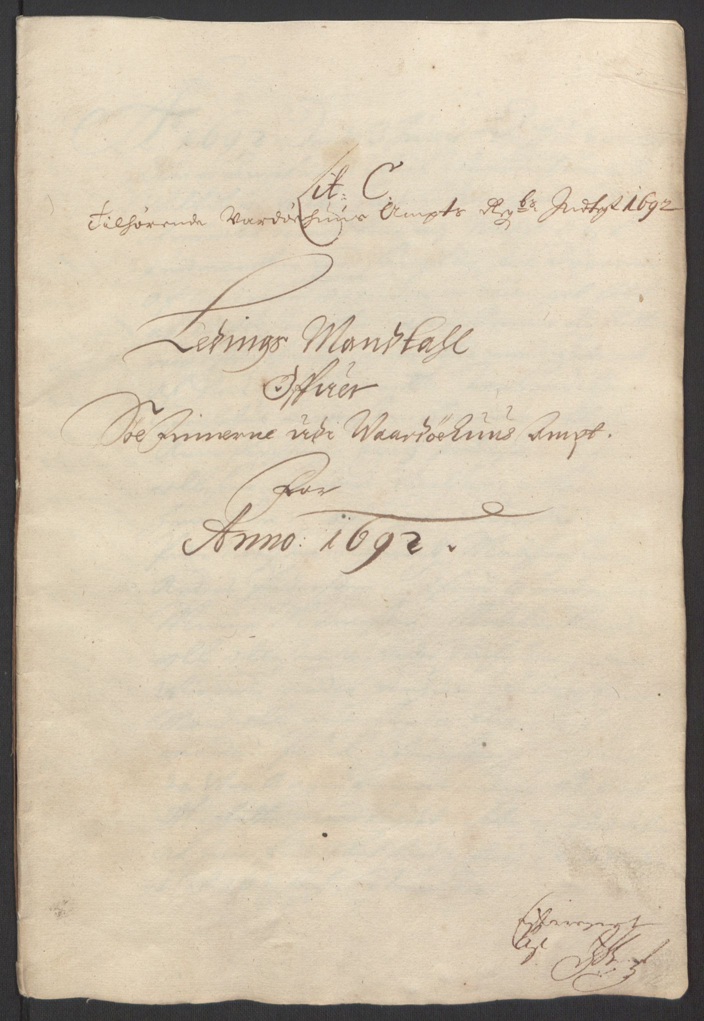 Rentekammeret inntil 1814, Reviderte regnskaper, Fogderegnskap, AV/RA-EA-4092/R69/L4851: Fogderegnskap Finnmark/Vardøhus, 1691-1700, p. 160