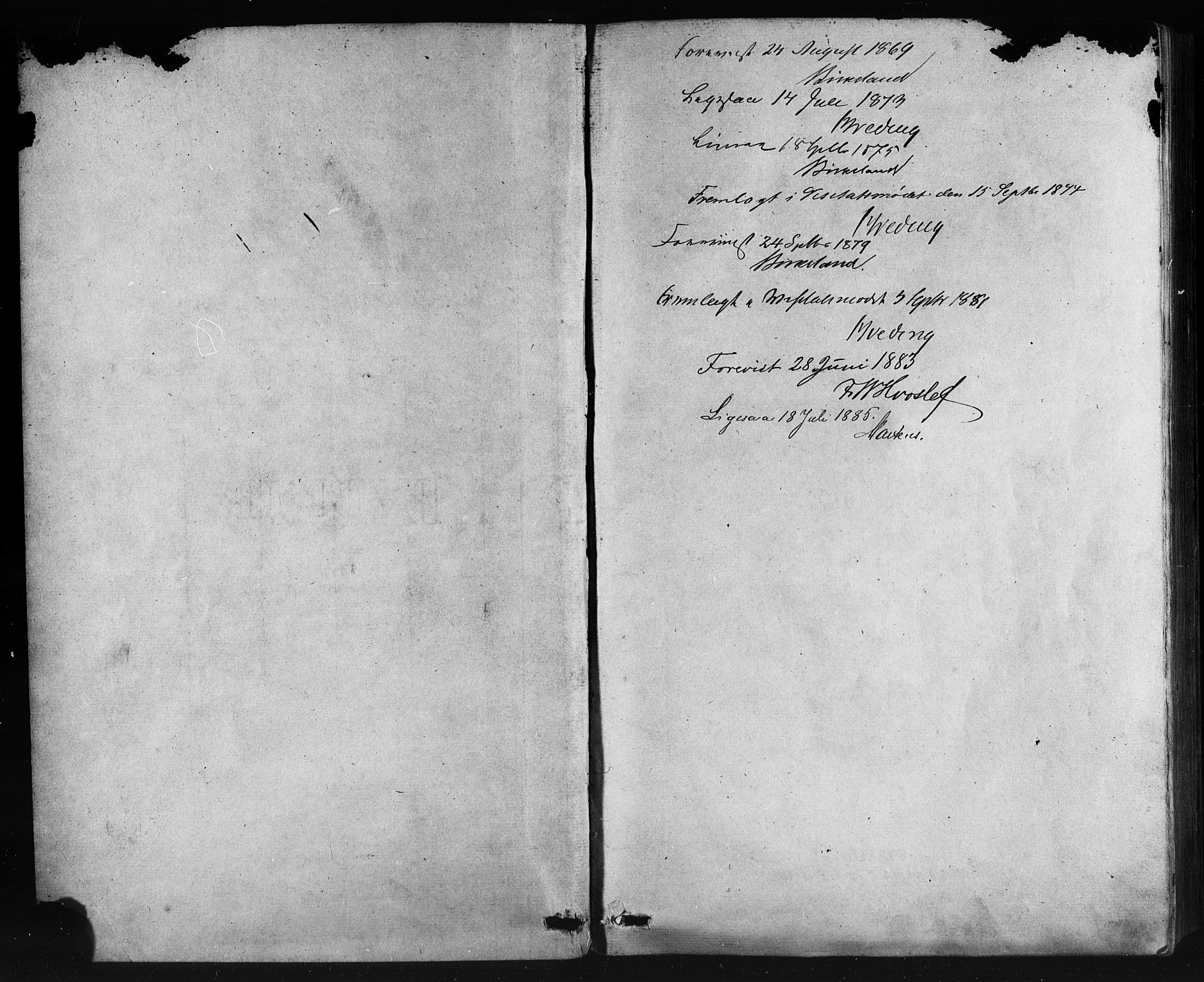 Lindås Sokneprestembete, AV/SAB-A-76701/H/Haa/Haaa/L0018: Parish register (official) no. A 18, 1869-1885