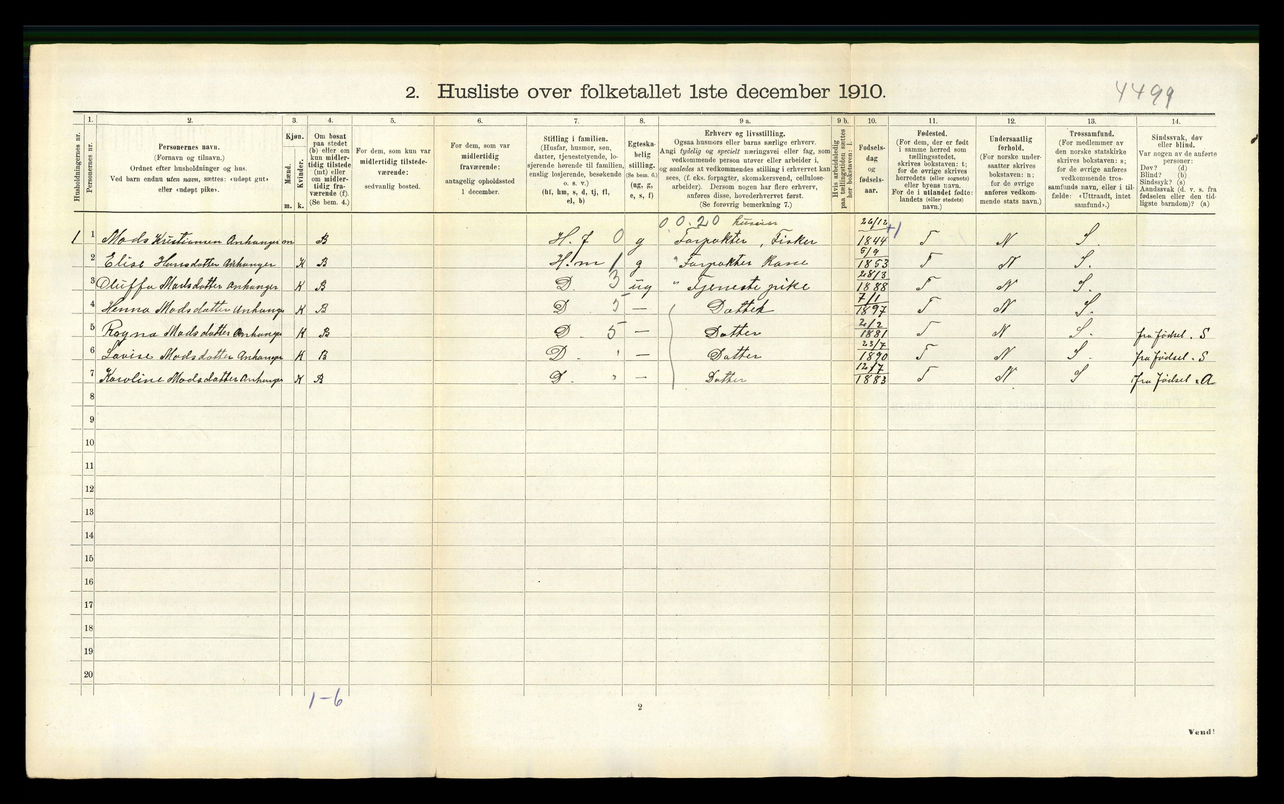 RA, 1910 census for Herøy, 1910, p. 893