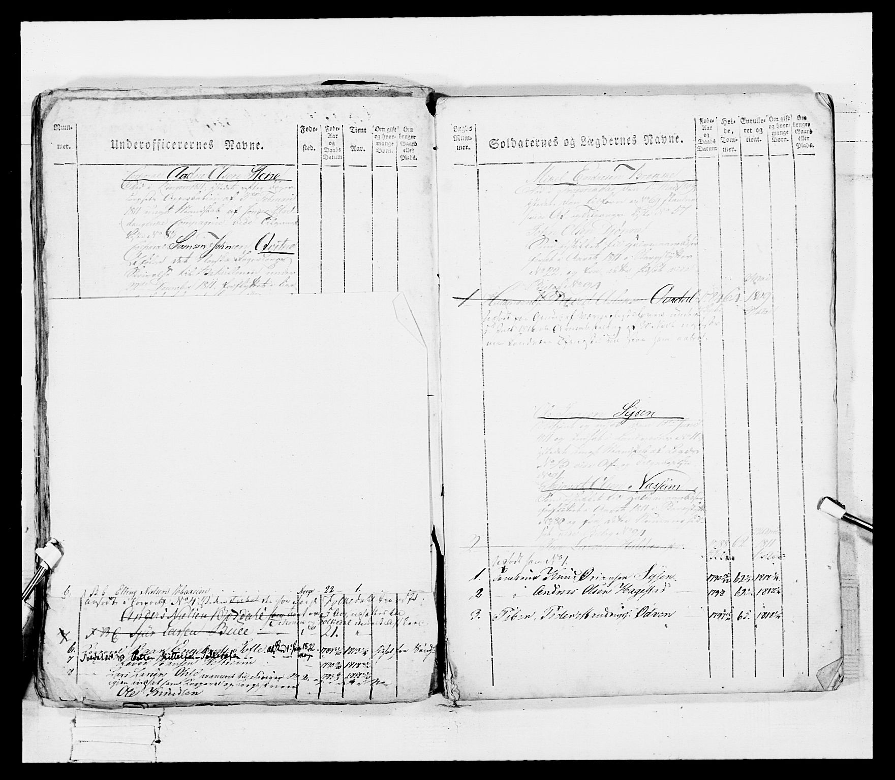 Generalitets- og kommissariatskollegiet, Det kongelige norske kommissariatskollegium, AV/RA-EA-5420/E/Eh/L0099: Bergenhusiske nasjonale infanteriregiment, 1812, p. 502