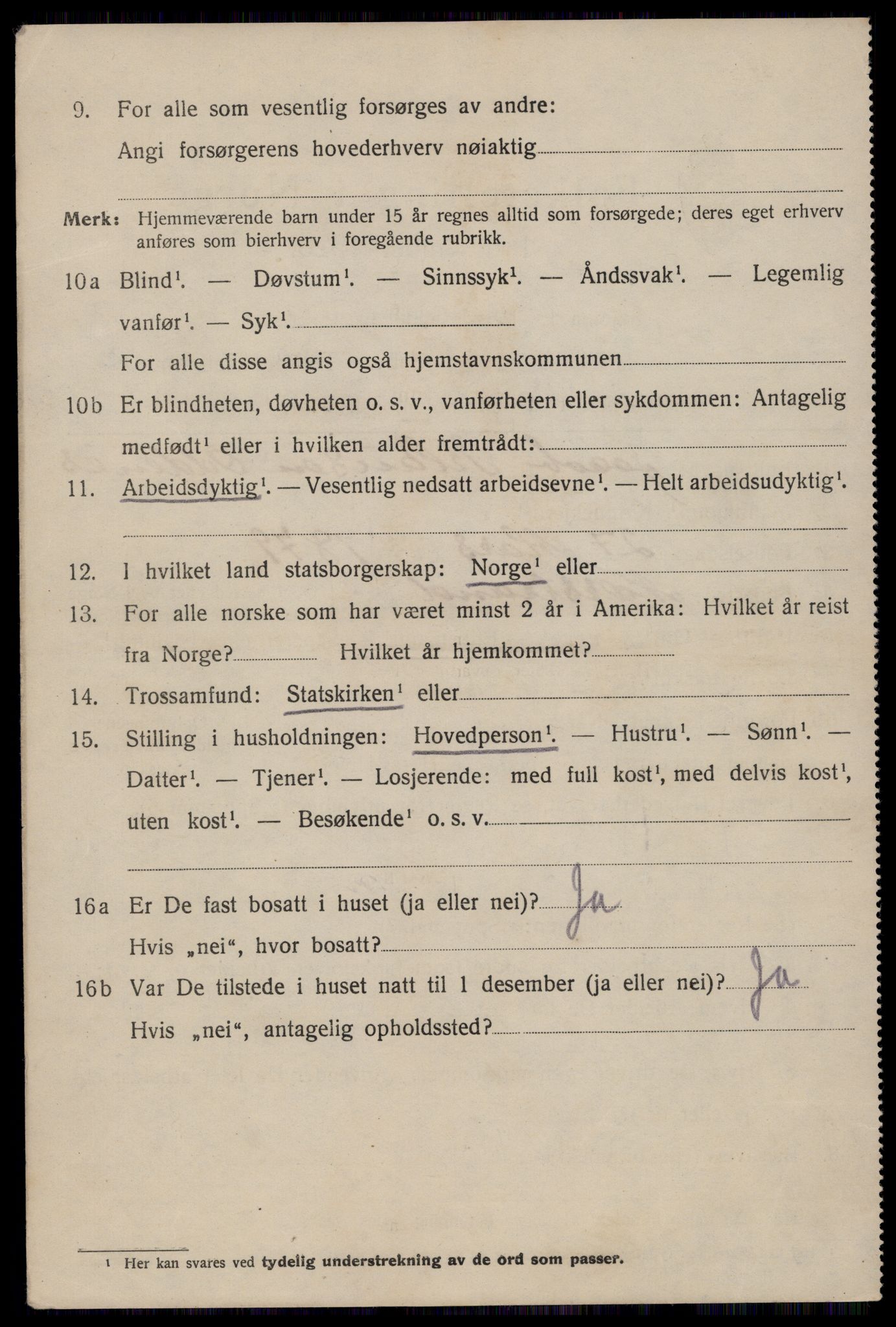 SAST, 1920 census for Haugesund, 1920, p. 14344