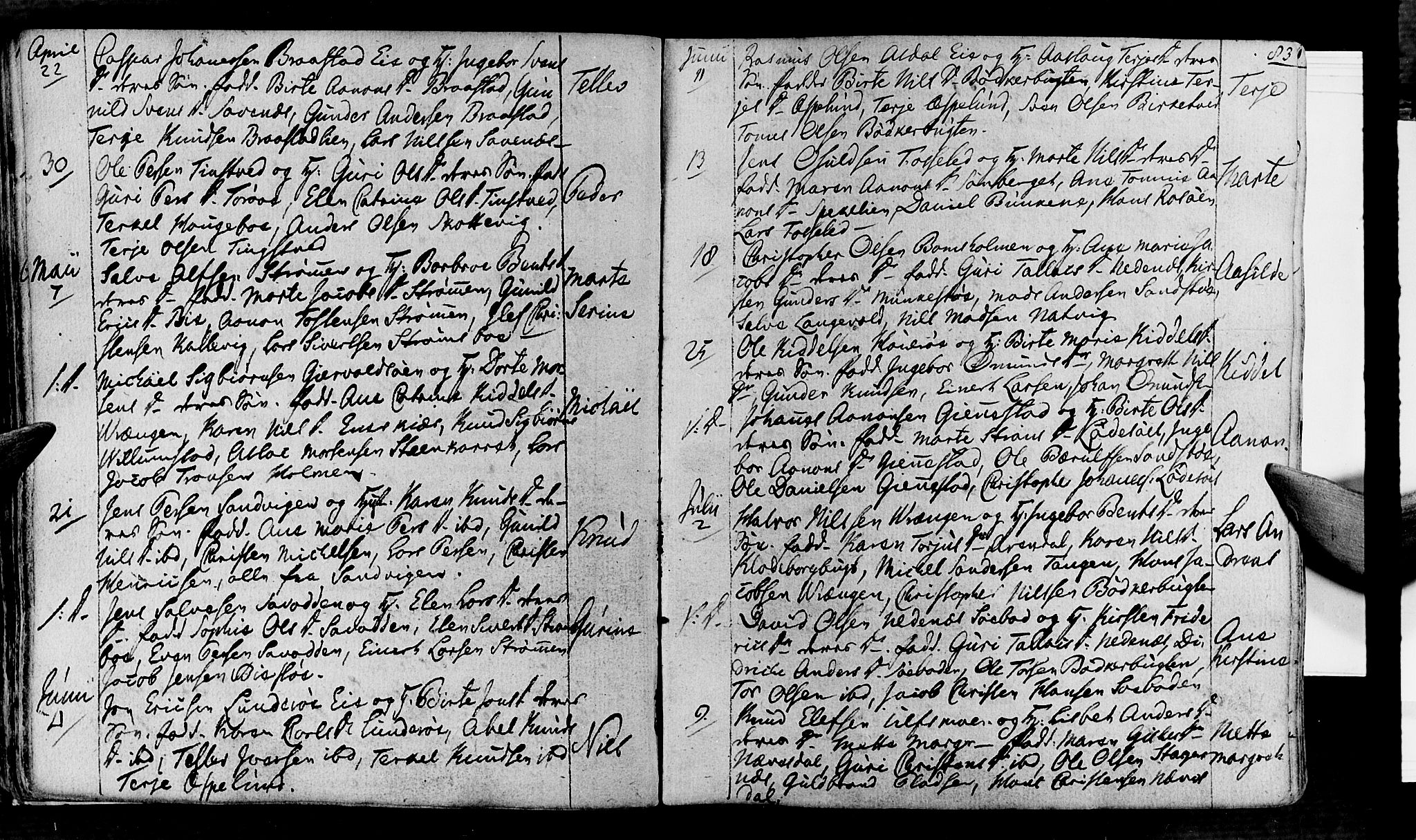 Øyestad sokneprestkontor, SAK/1111-0049/F/Fa/L0011: Parish register (official) no. A 11, 1805-1824, p. 83