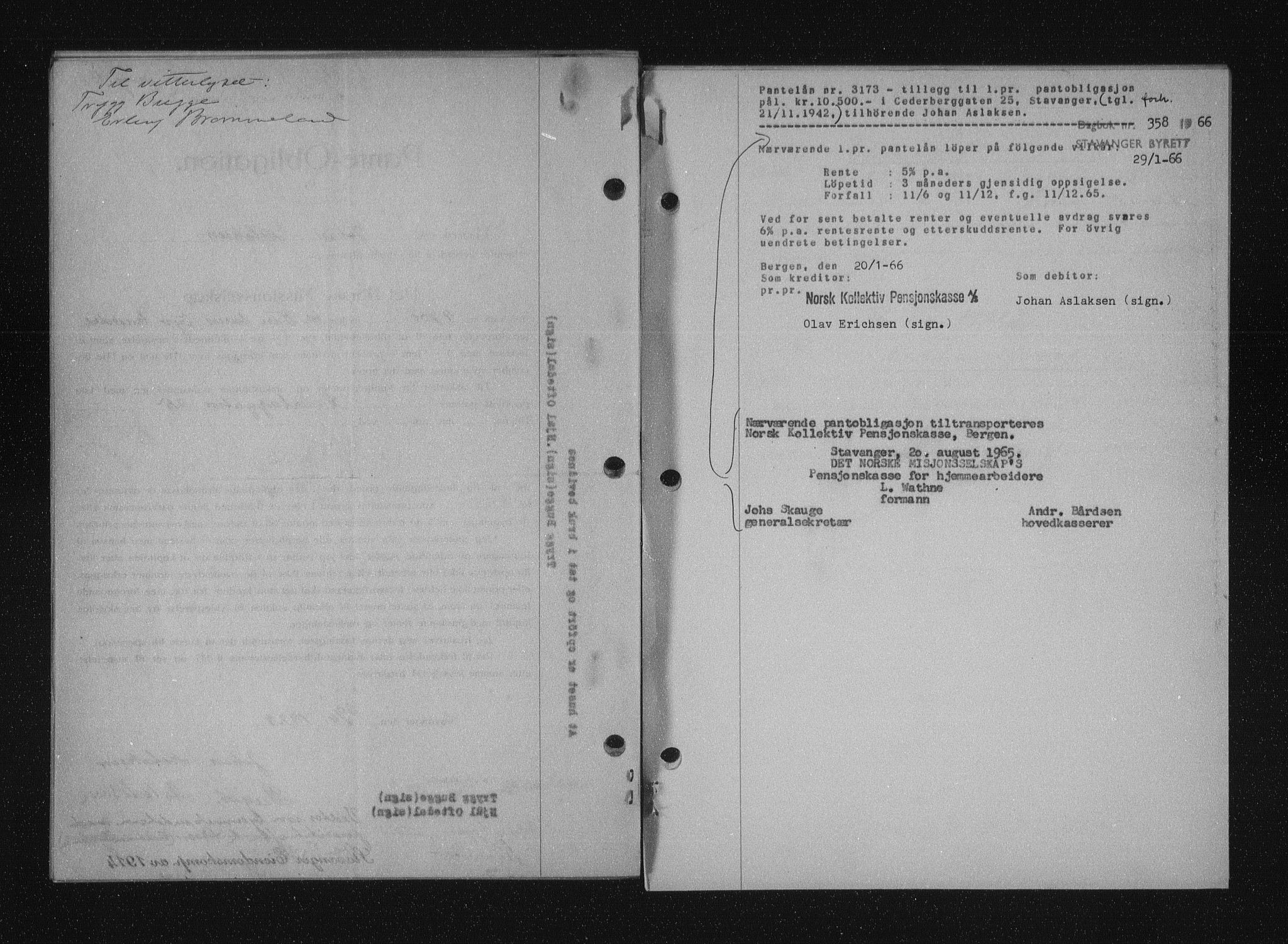 Stavanger byfogd, SAST/A-101408/001/4/41/410/410BB/L0055: Mortgage book no. 43, 1928-1929, Deed date: 05.12.1928