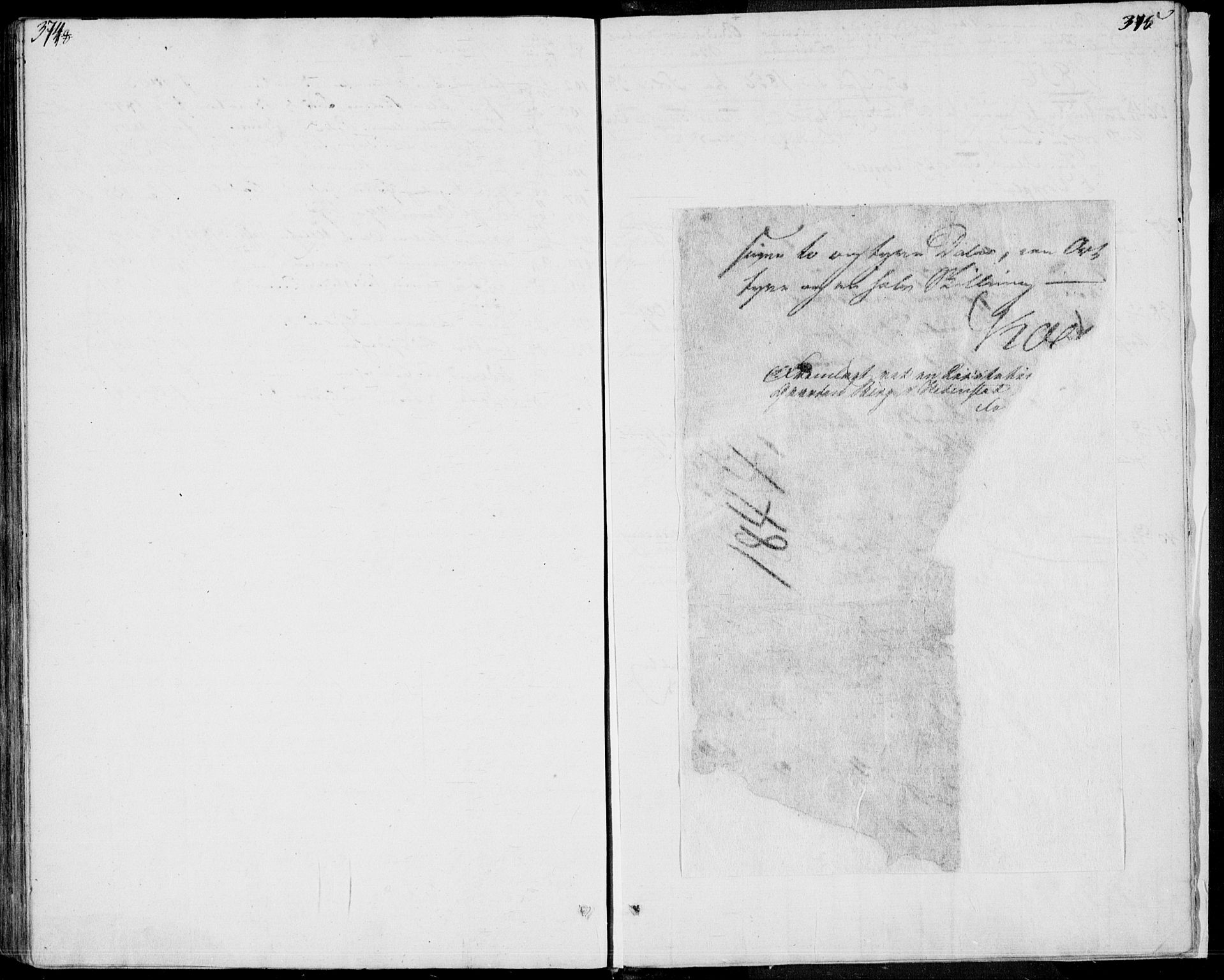 Sandsvær kirkebøker, AV/SAKO-A-244/F/Fa/L0005: Parish register (official) no. I 5, 1840-1856, p. 374-375
