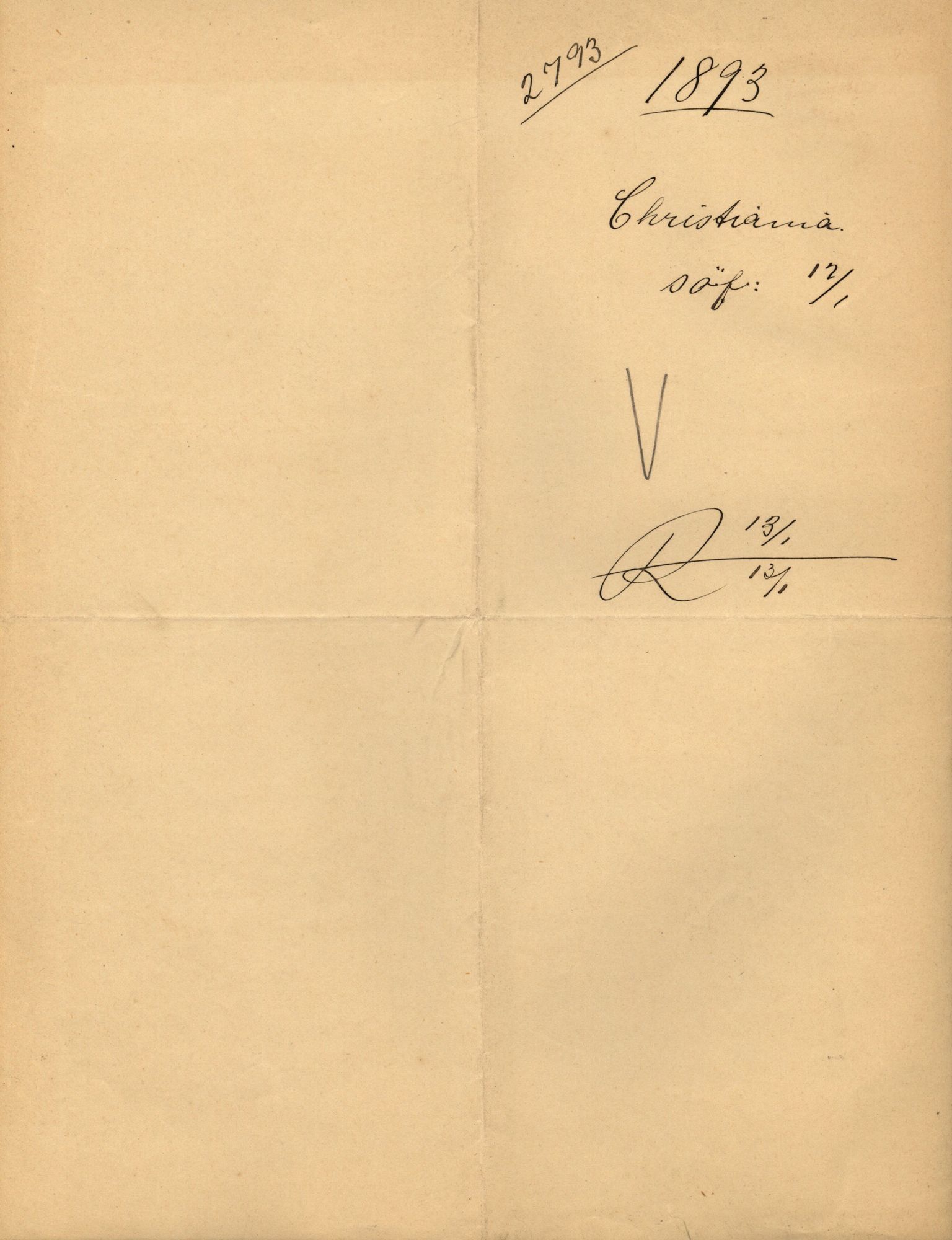 Pa 63 - Østlandske skibsassuranceforening, VEMU/A-1079/G/Ga/L0030/0003: Havaridokumenter / Rex, Salus, Schweigaard, Seladon, Titania, Tordenskjold av Trondhjem, 1893, p. 33