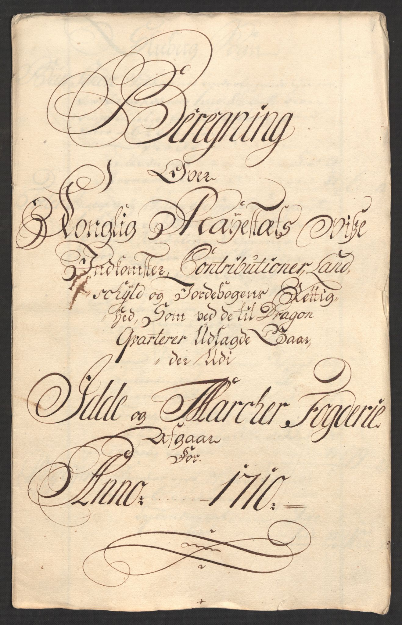 Rentekammeret inntil 1814, Reviderte regnskaper, Fogderegnskap, RA/EA-4092/R01/L0019: Fogderegnskap Idd og Marker, 1710, p. 90