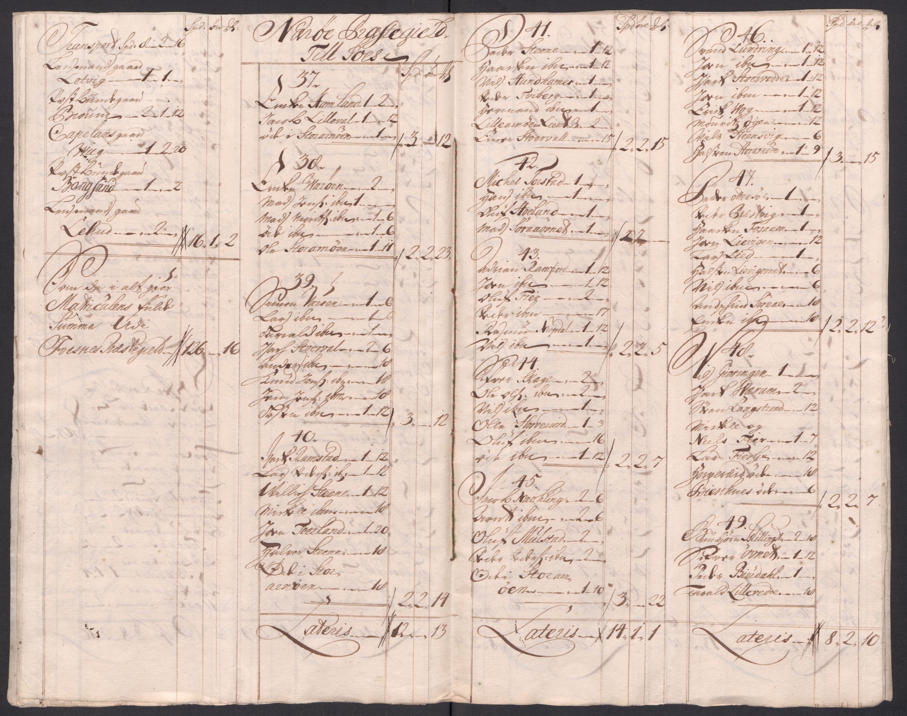 Rentekammeret inntil 1814, Reviderte regnskaper, Fogderegnskap, AV/RA-EA-4092/R64/L4435: Fogderegnskap Namdal, 1714, p. 93