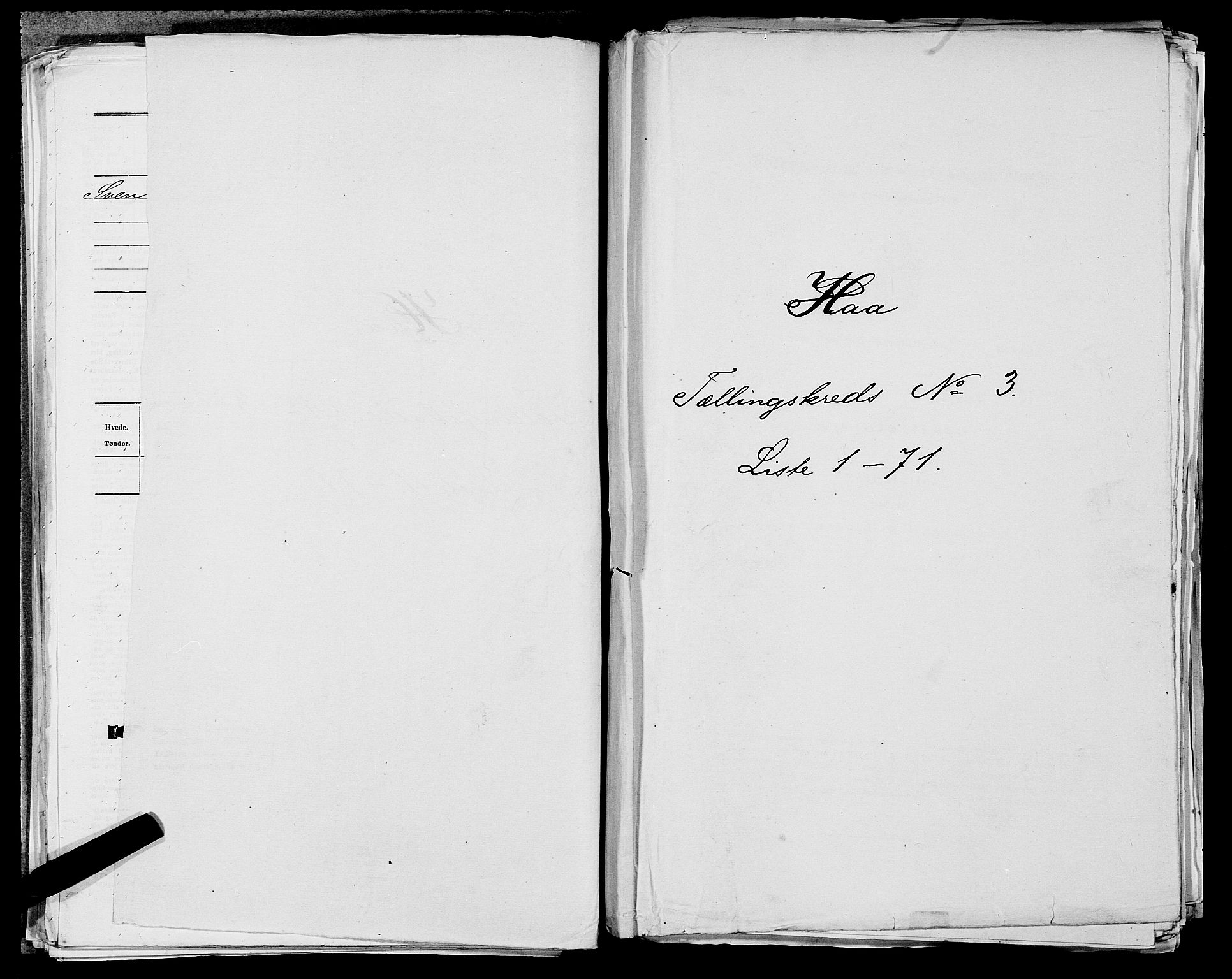SAST, 1875 census for 1119P Hå, 1875, p. 318