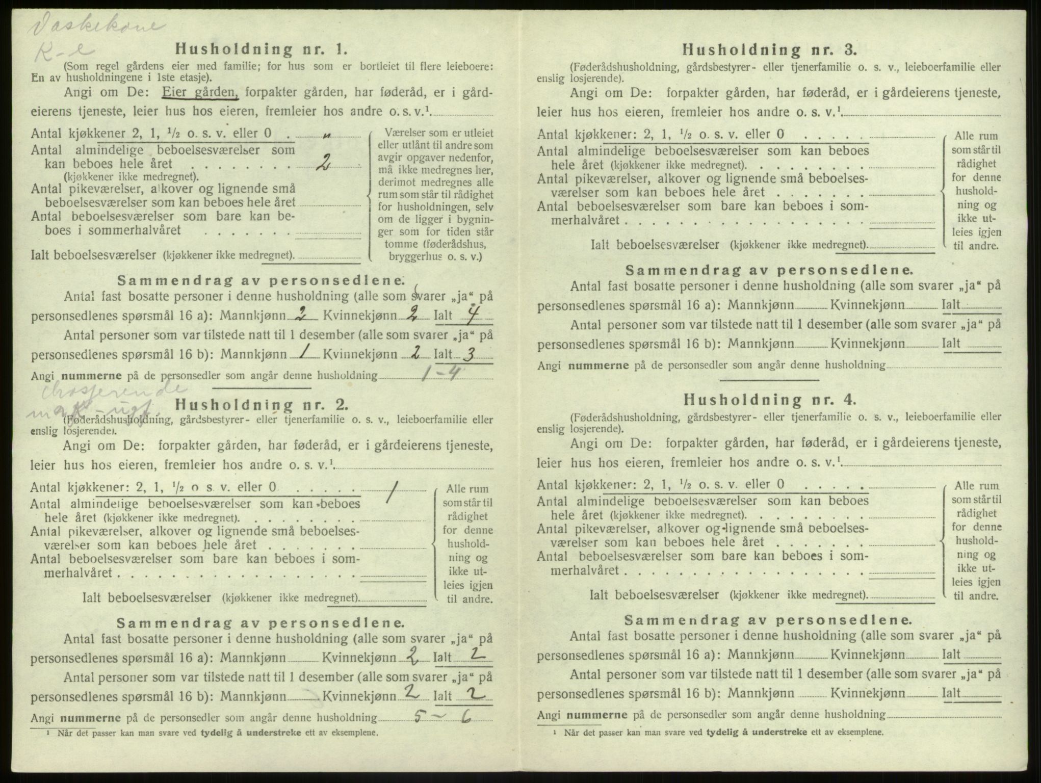 SAB, 1920 census for Sør-Vågsøy, 1920, p. 455