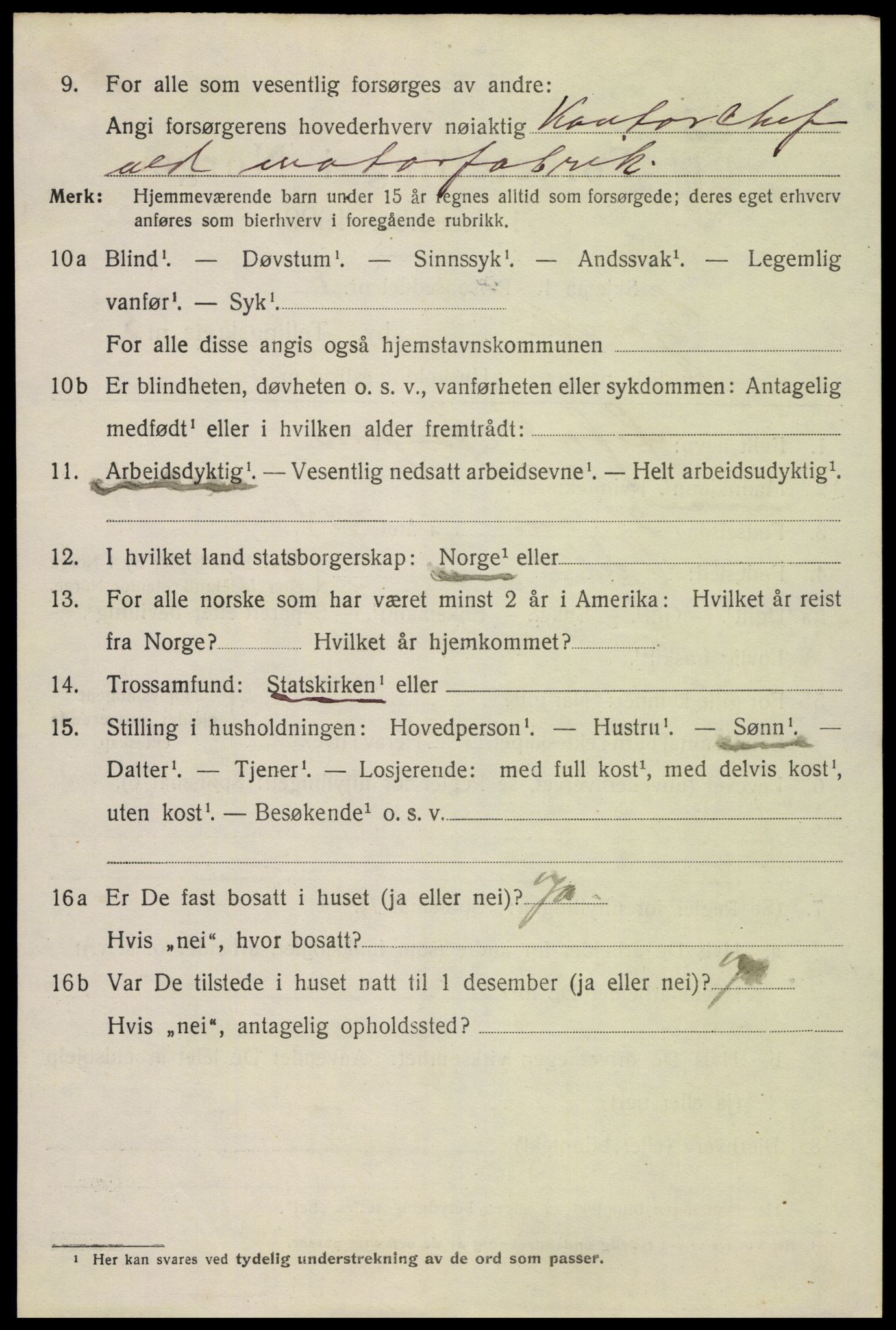 SAH, 1920 census for Gjøvik, 1920, p. 10487