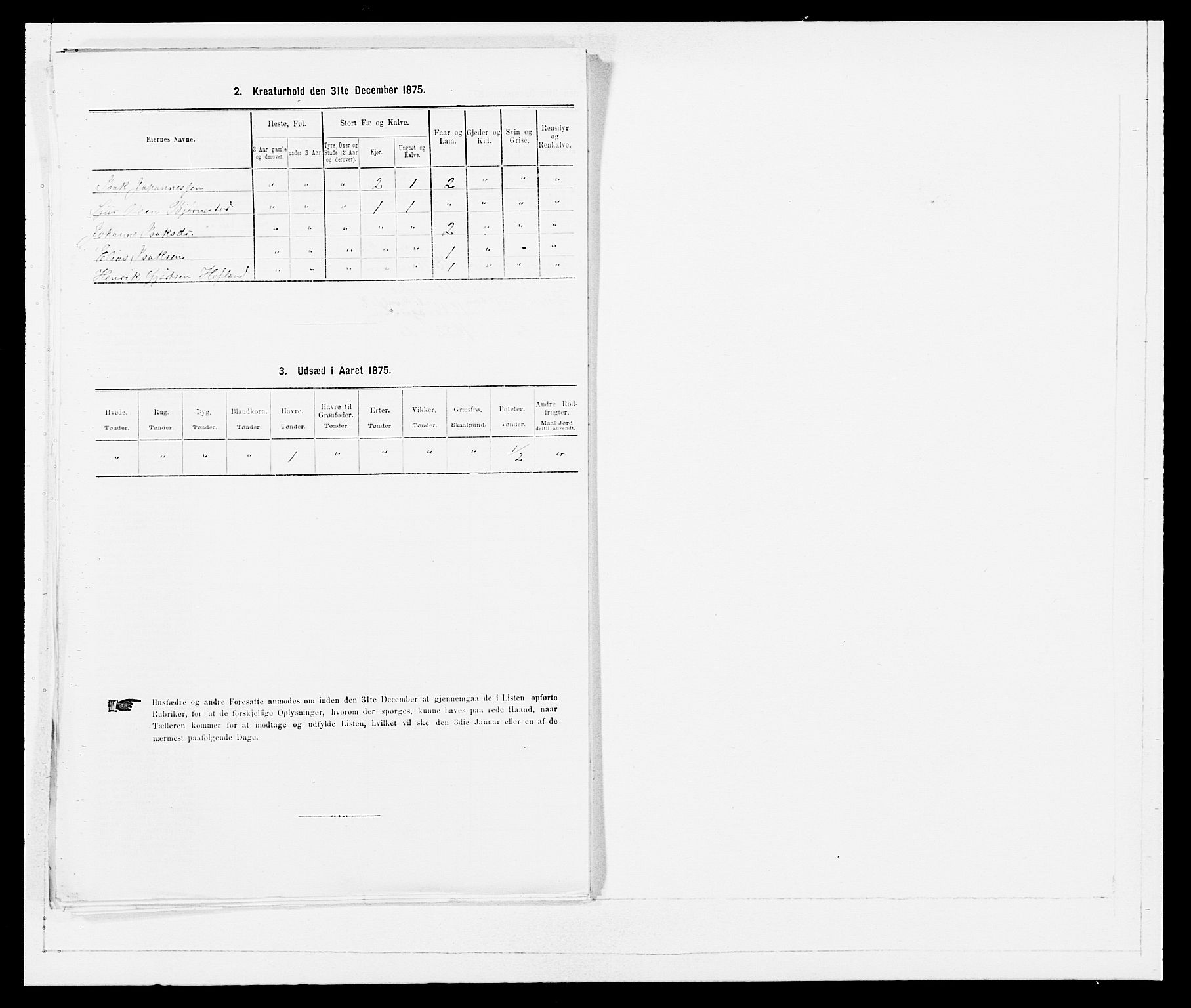 SAB, 1875 census for 1428P Askvoll, 1875, p. 495