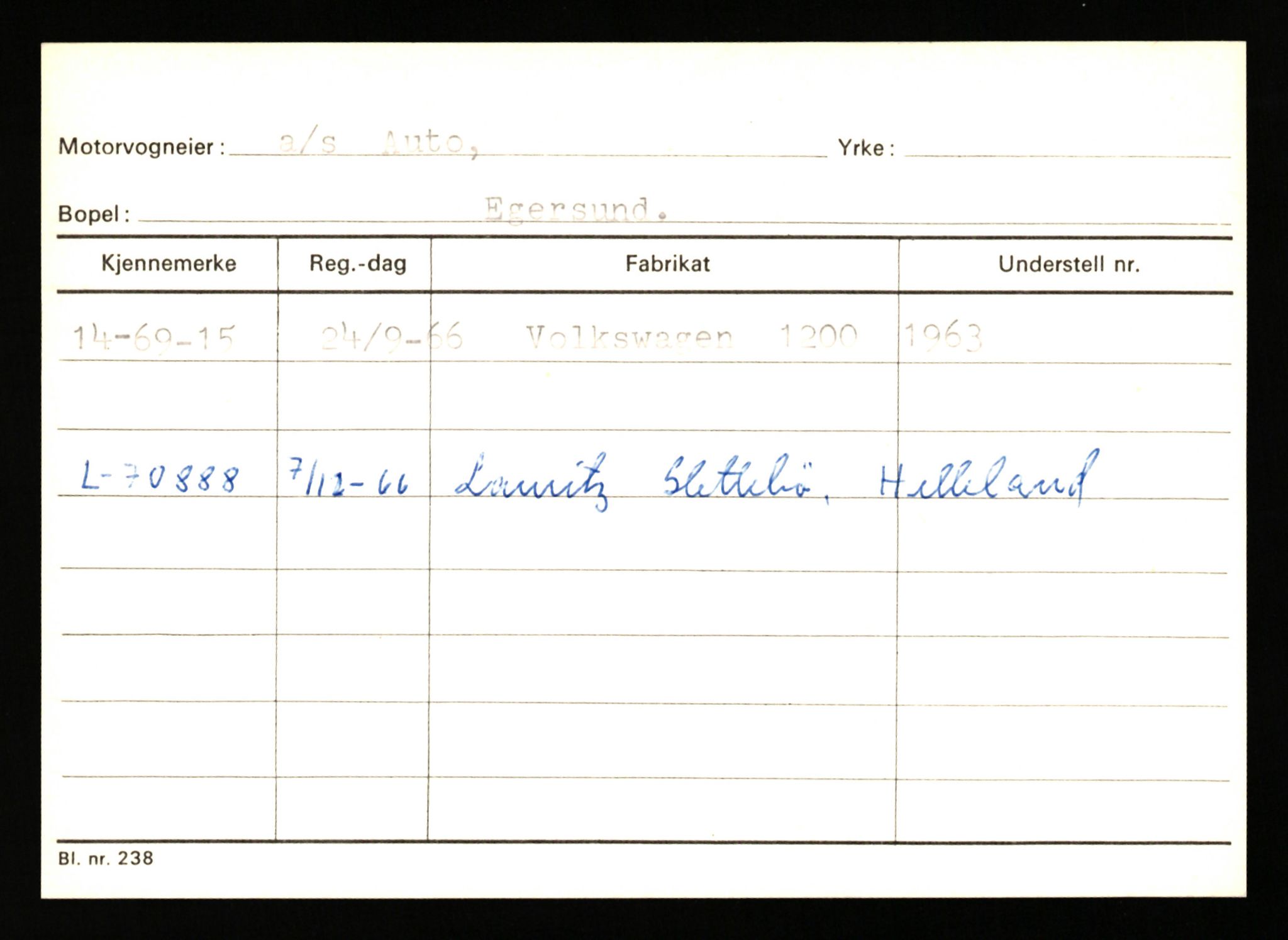 Stavanger trafikkstasjon, AV/SAST-A-101942/0/G/L0010: Registreringsnummer: 130000 - 239953, 1930-1971, p. 545