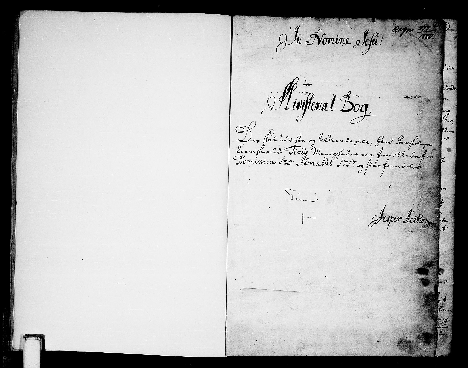 Tinn kirkebøker, SAKO/A-308/F/Fa/L0001: Parish register (official) no. I 1, 1717-1734, p. 1