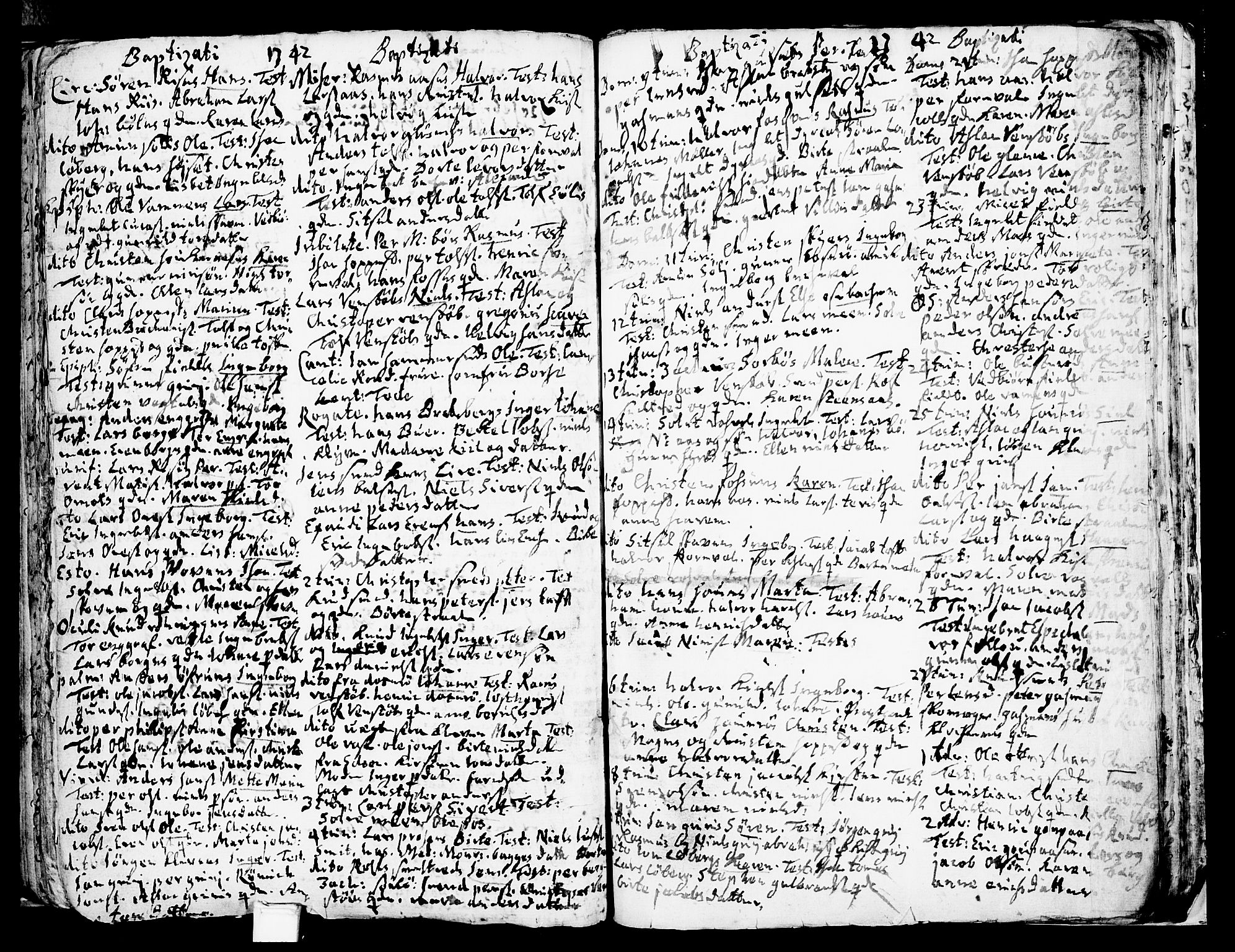Gjerpen kirkebøker, AV/SAKO-A-265/F/Fa/L0001: Parish register (official) no. I 1, 1681-1746