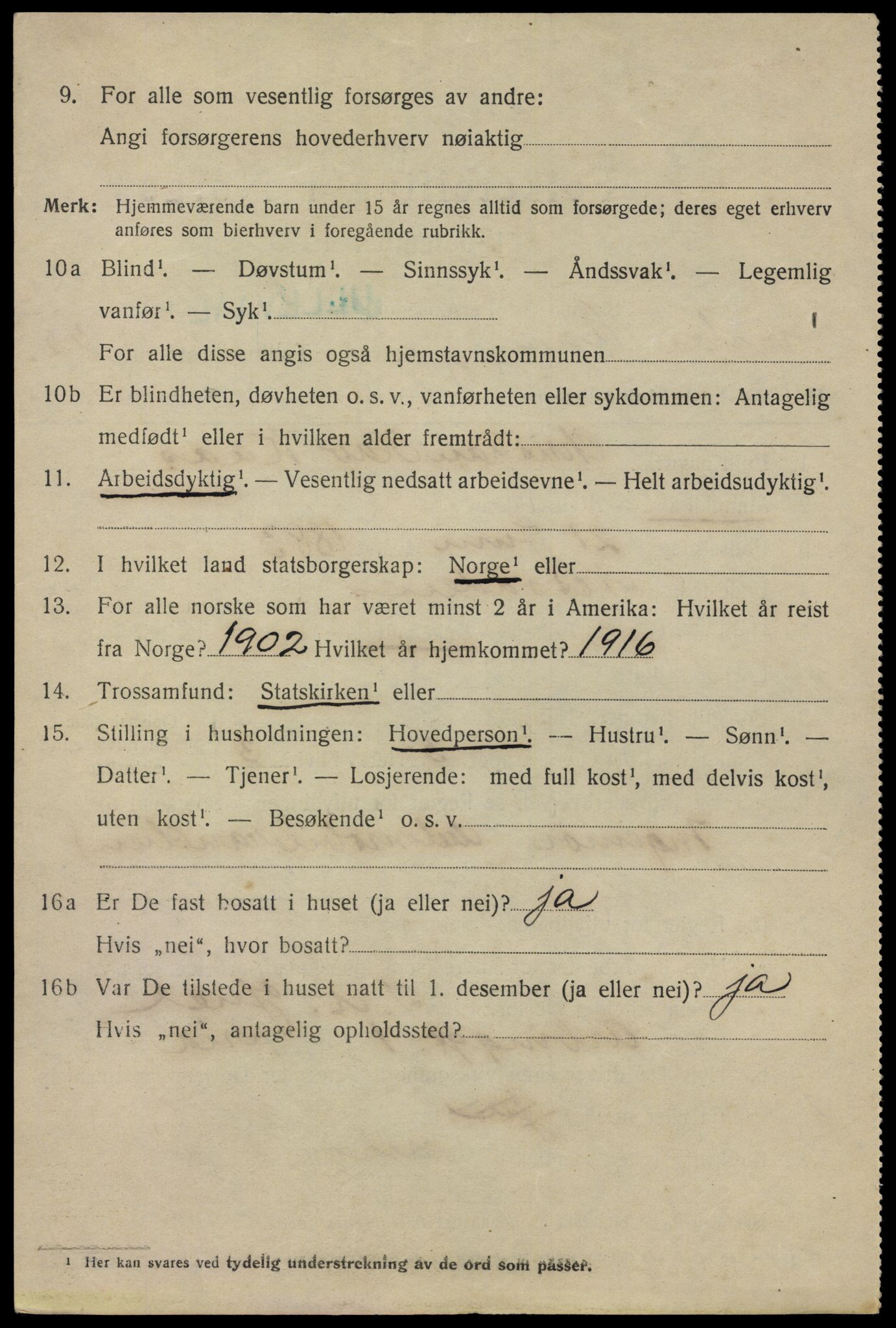SAO, 1920 census for Aker, 1920, p. 125901