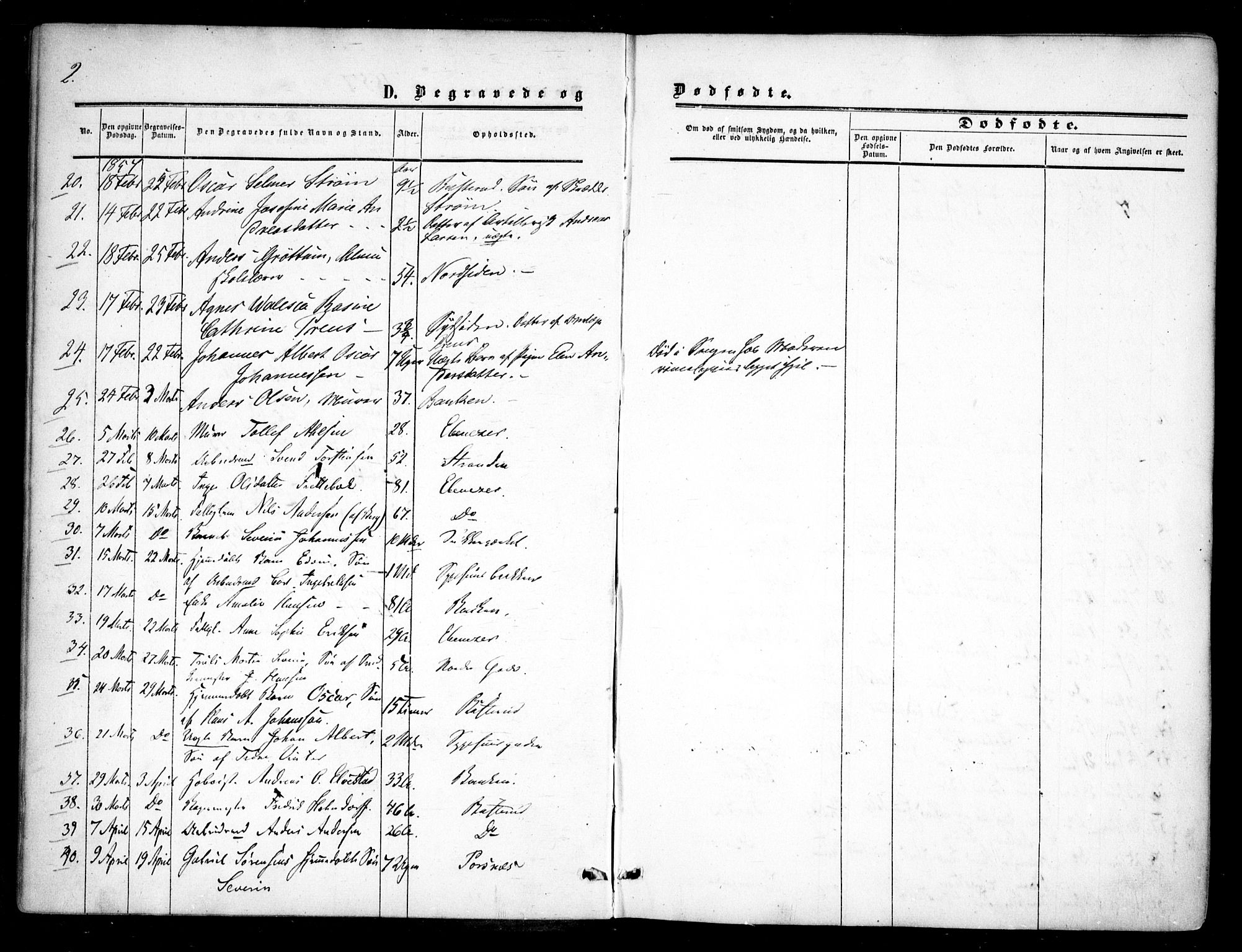 Halden prestekontor Kirkebøker, AV/SAO-A-10909/F/Fa/L0008: Parish register (official) no. I 8, 1857-1865, p. 2