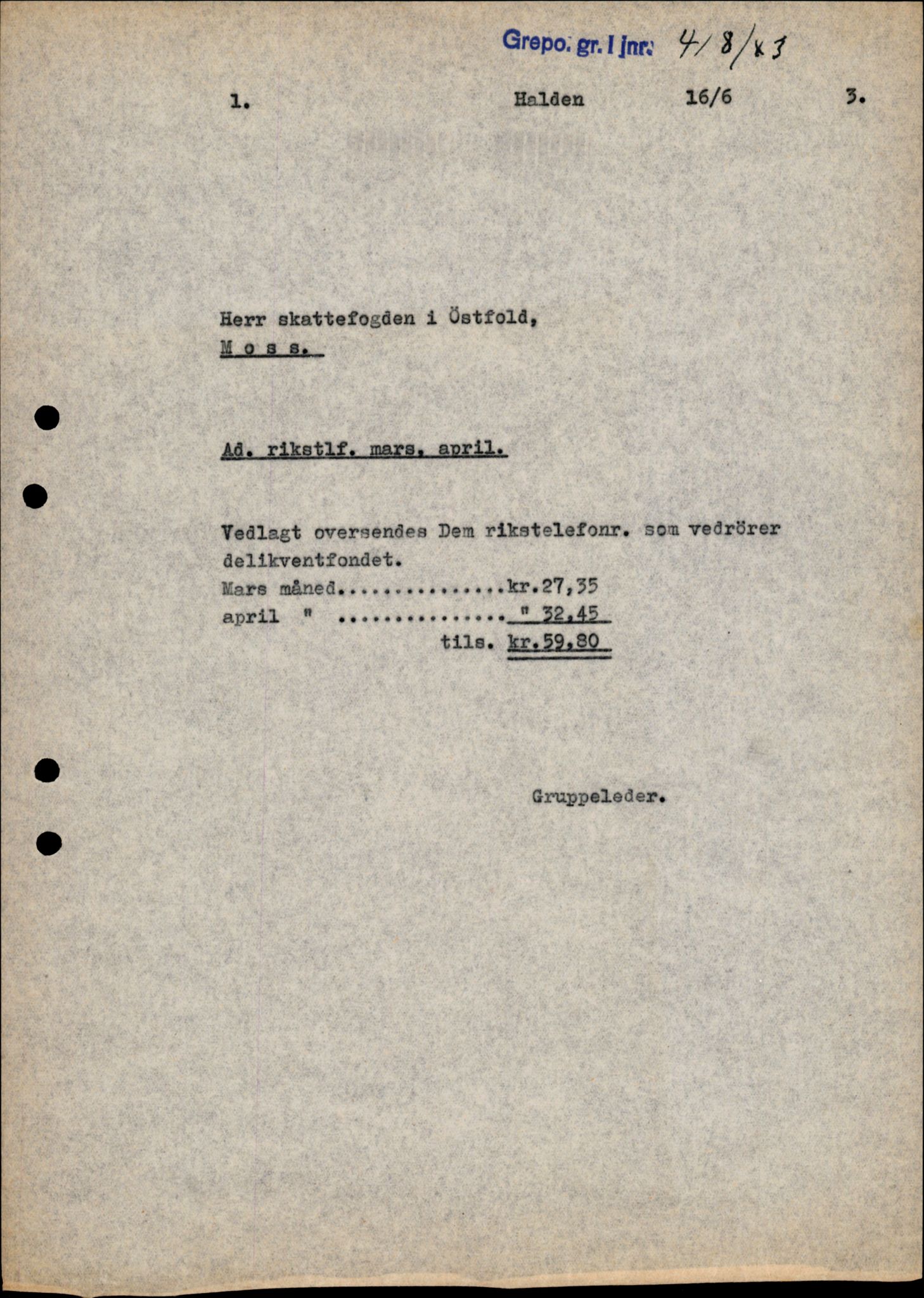 Forsvarets Overkommando. 2 kontor. Arkiv 11.4. Spredte tyske arkivsaker, AV/RA-RAFA-7031/D/Dar/Darc/L0006: BdSN, 1942-1945, p. 1270