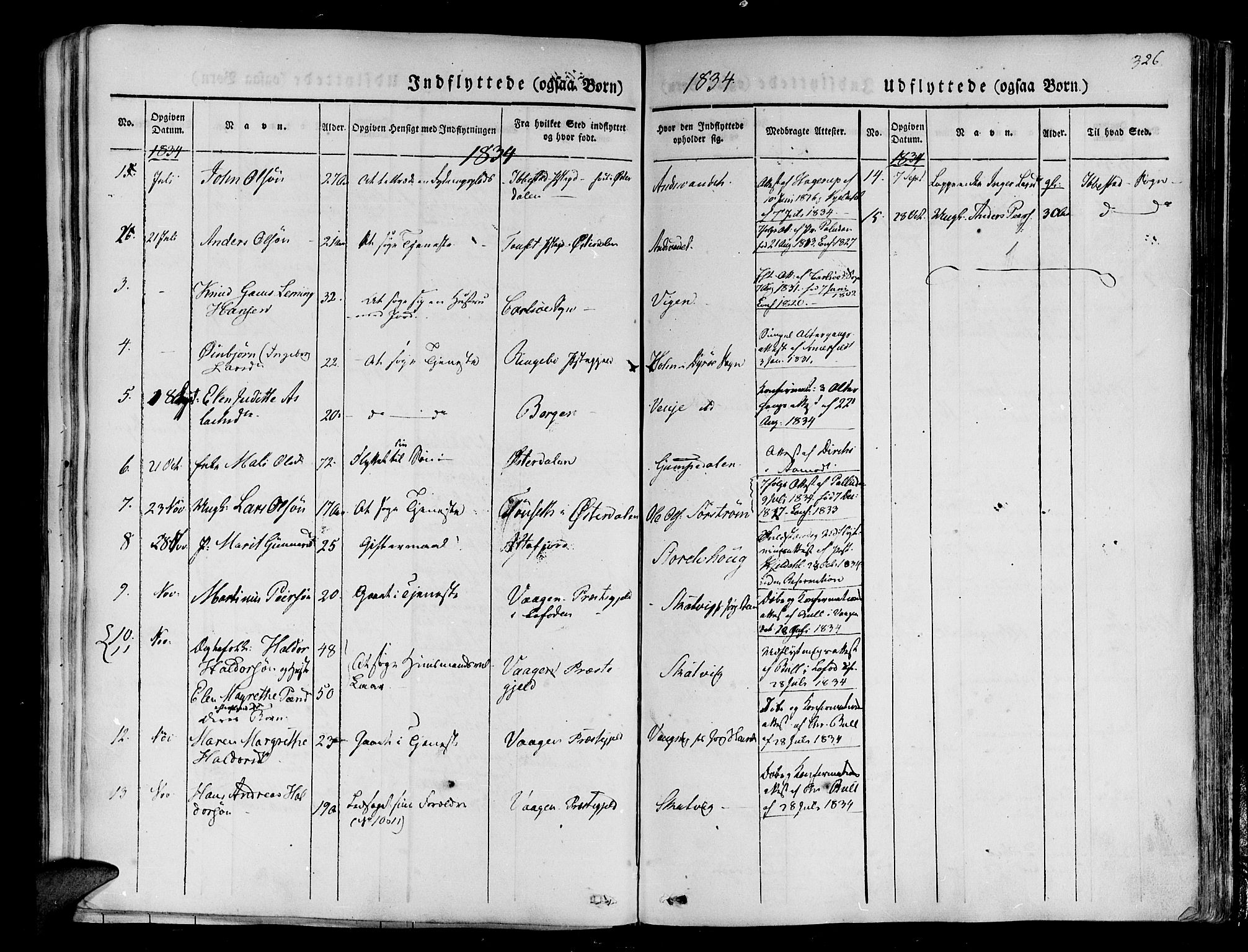 Tranøy sokneprestkontor, AV/SATØ-S-1313/I/Ia/Iaa/L0005kirke: Parish register (official) no. 5, 1829-1844, p. 326