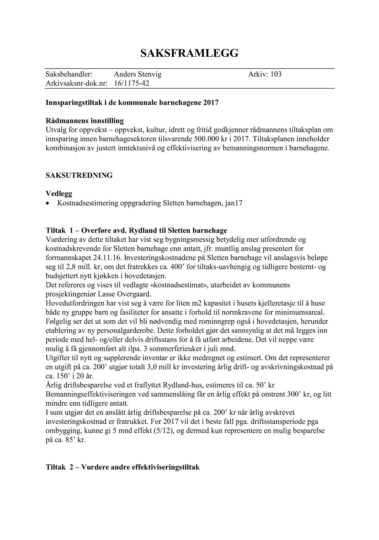 Klæbu Kommune, TRKO/KK/04-UO/L008: Utvalg for oppvekst - Møtedokumenter, 2017, p. 14