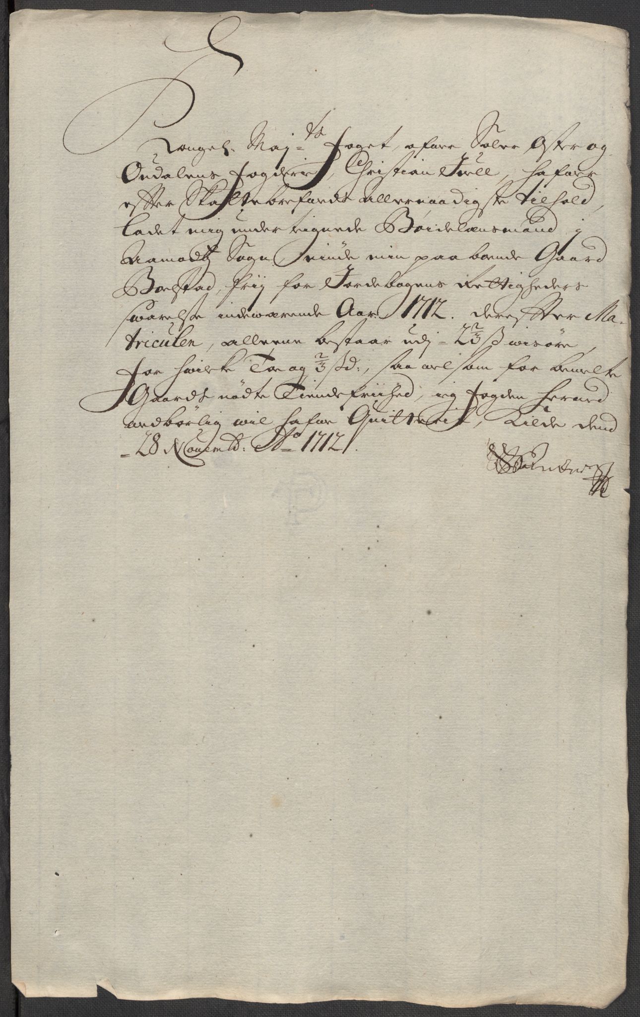 Rentekammeret inntil 1814, Reviderte regnskaper, Fogderegnskap, AV/RA-EA-4092/R13/L0849: Fogderegnskap Solør, Odal og Østerdal, 1712, p. 374