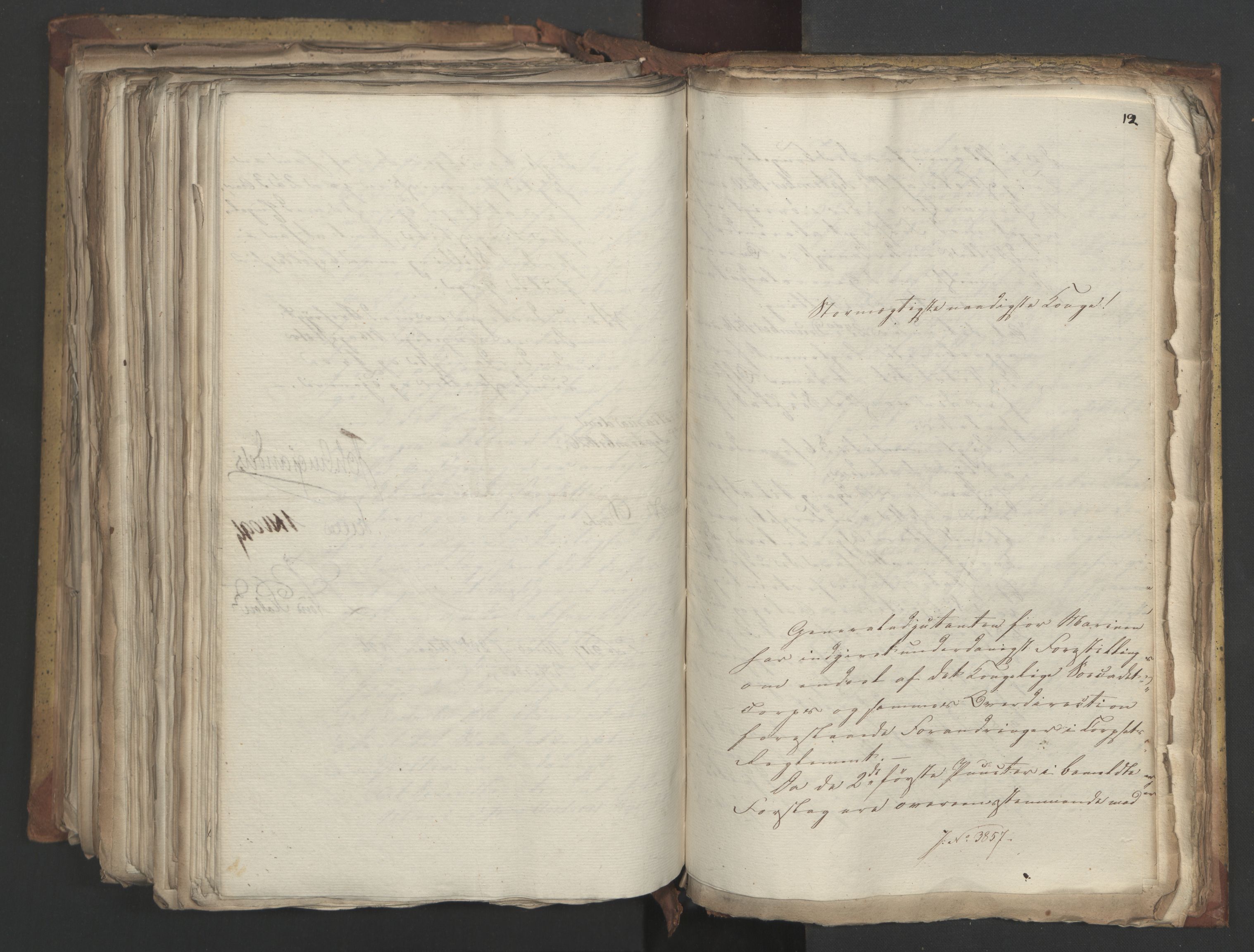 Statsrådsavdelingen i Stockholm, AV/RA-S-1003/D/Da/L0048: Regjeringsinnstillinger nr. 3600-3859, 1826, p. 521