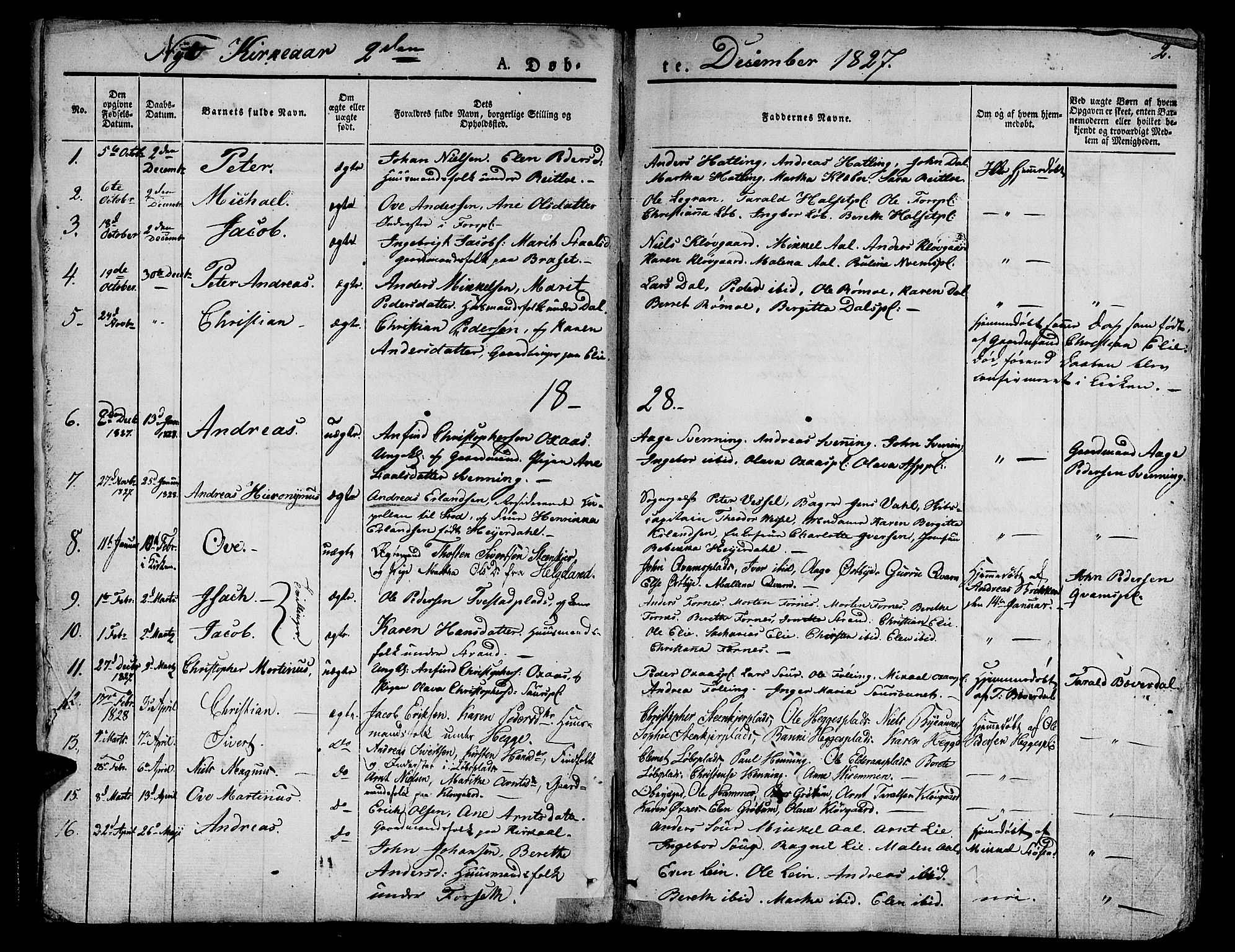 Ministerialprotokoller, klokkerbøker og fødselsregistre - Nord-Trøndelag, SAT/A-1458/746/L0445: Parish register (official) no. 746A04, 1826-1846, p. 2