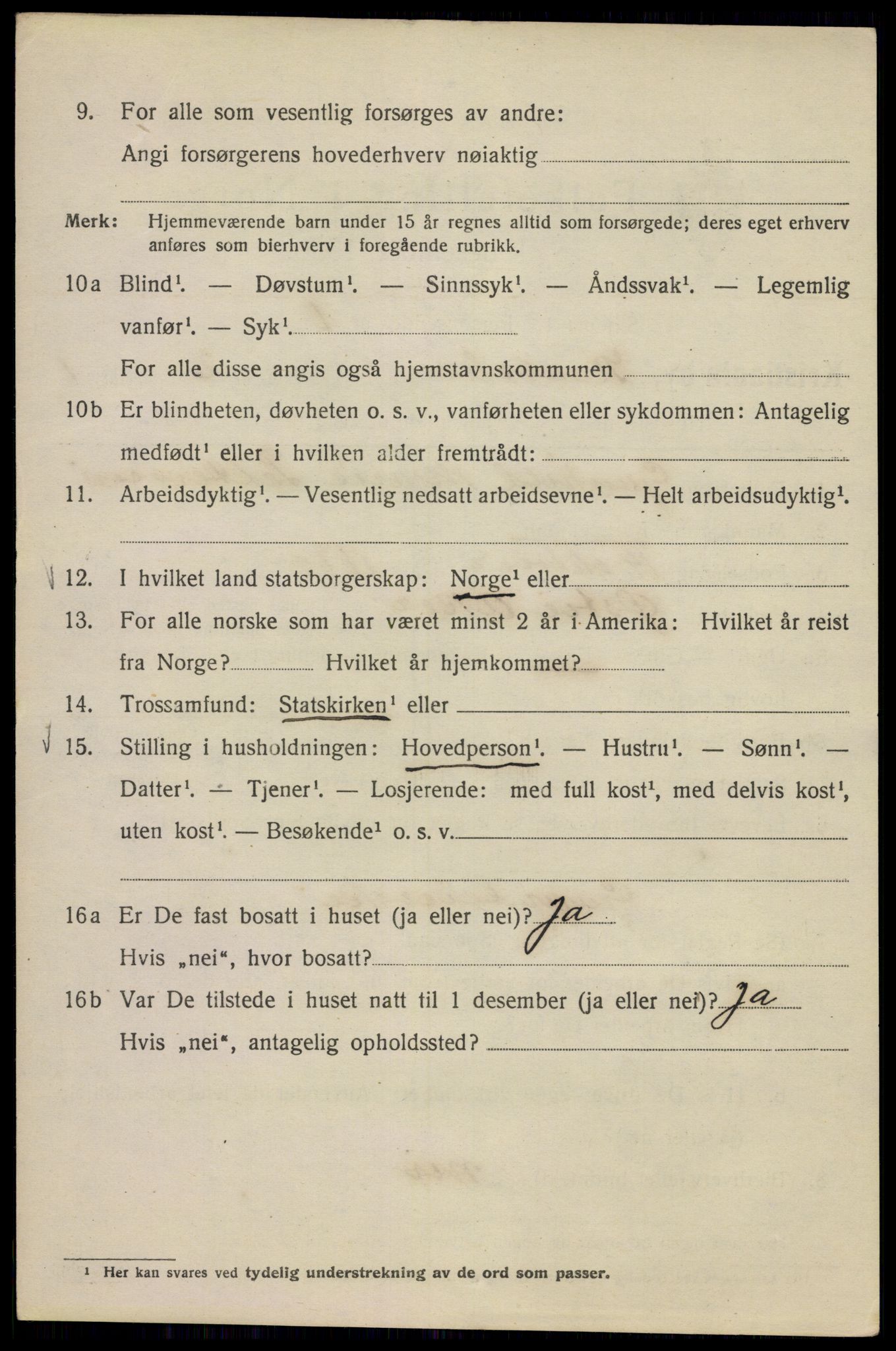 SAO, 1920 census for Kristiania, 1920, p. 326718