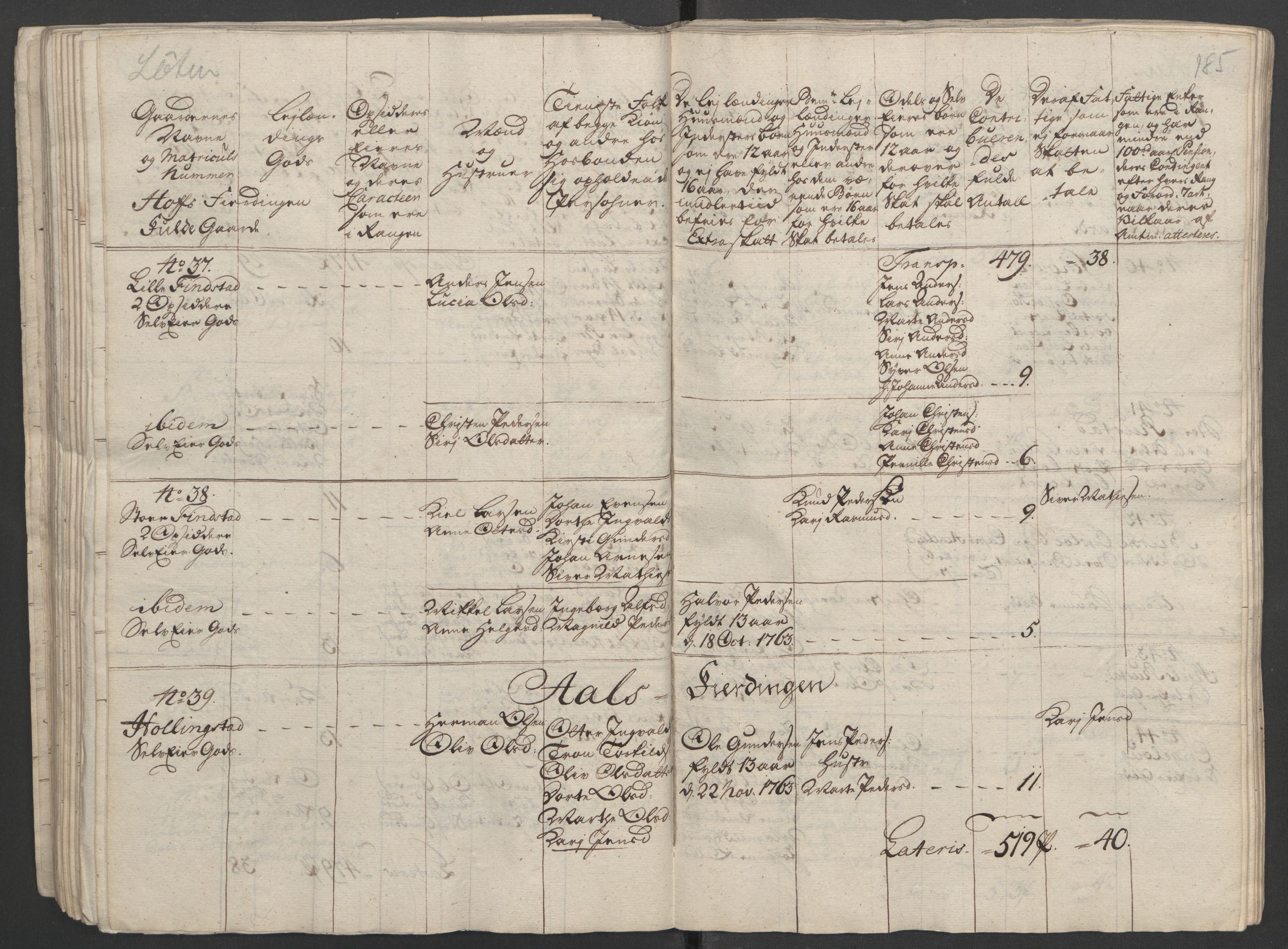 Rentekammeret inntil 1814, Reviderte regnskaper, Fogderegnskap, AV/RA-EA-4092/R16/L1147: Ekstraskatten Hedmark, 1763-1764, p. 323