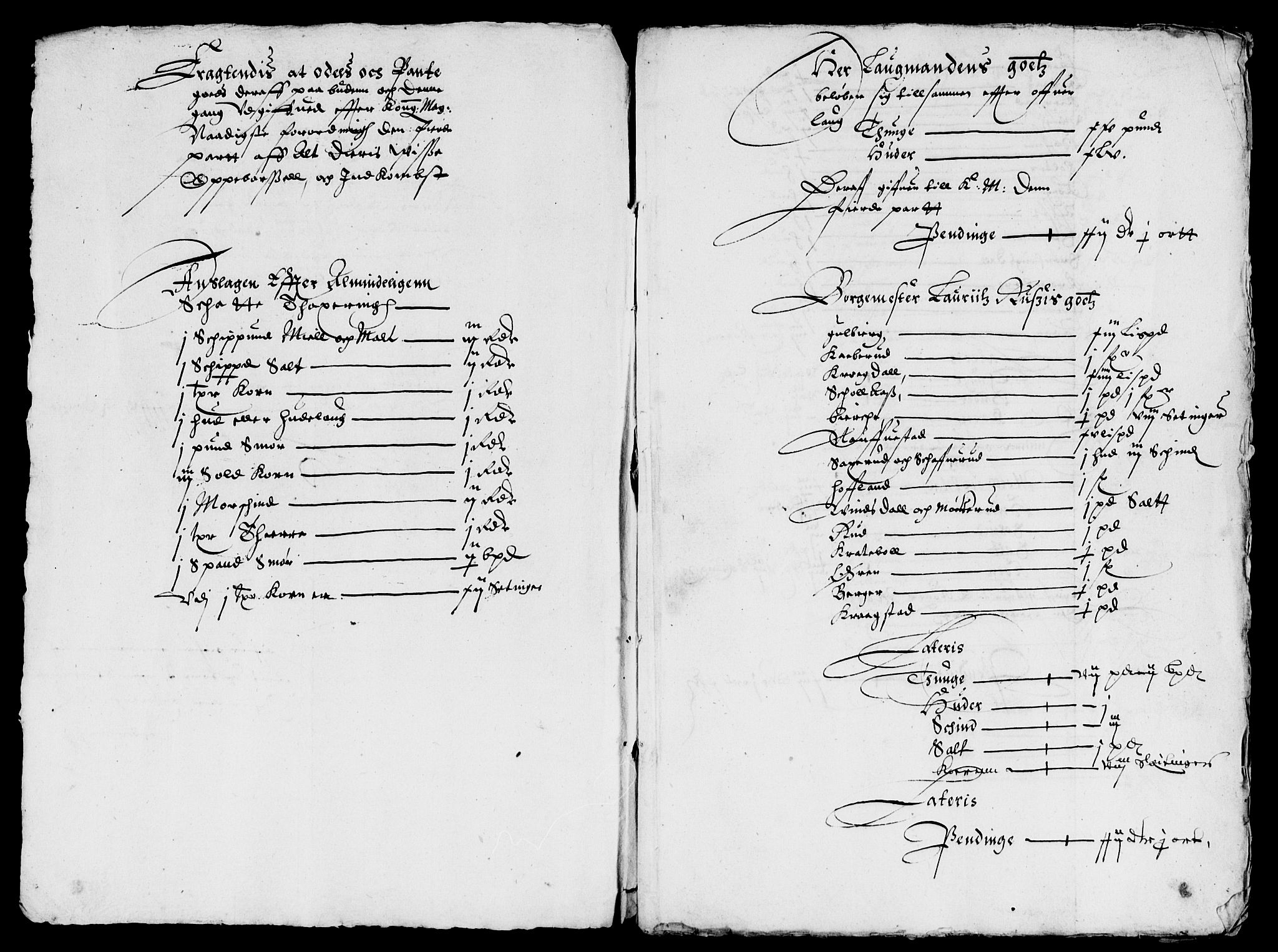 Rentekammeret inntil 1814, Reviderte regnskaper, Lensregnskaper, RA/EA-5023/R/Rb/Rba/L0123: Akershus len, 1635-1636
