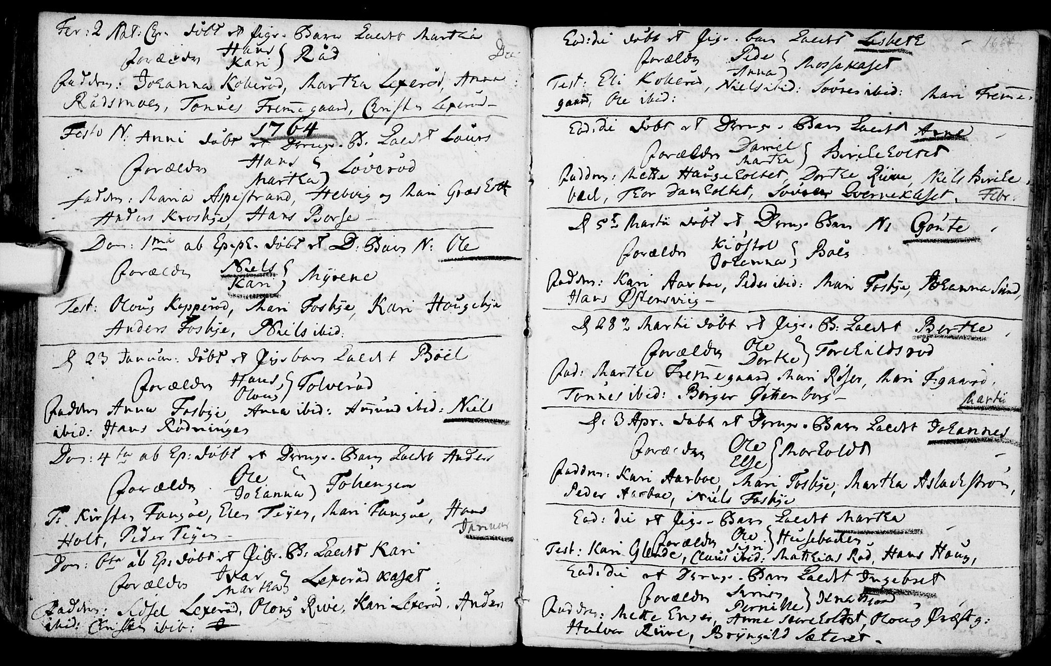 Aremark prestekontor Kirkebøker, AV/SAO-A-10899/F/Fa/L0002: Parish register (official) no. I 2, 1745-1795