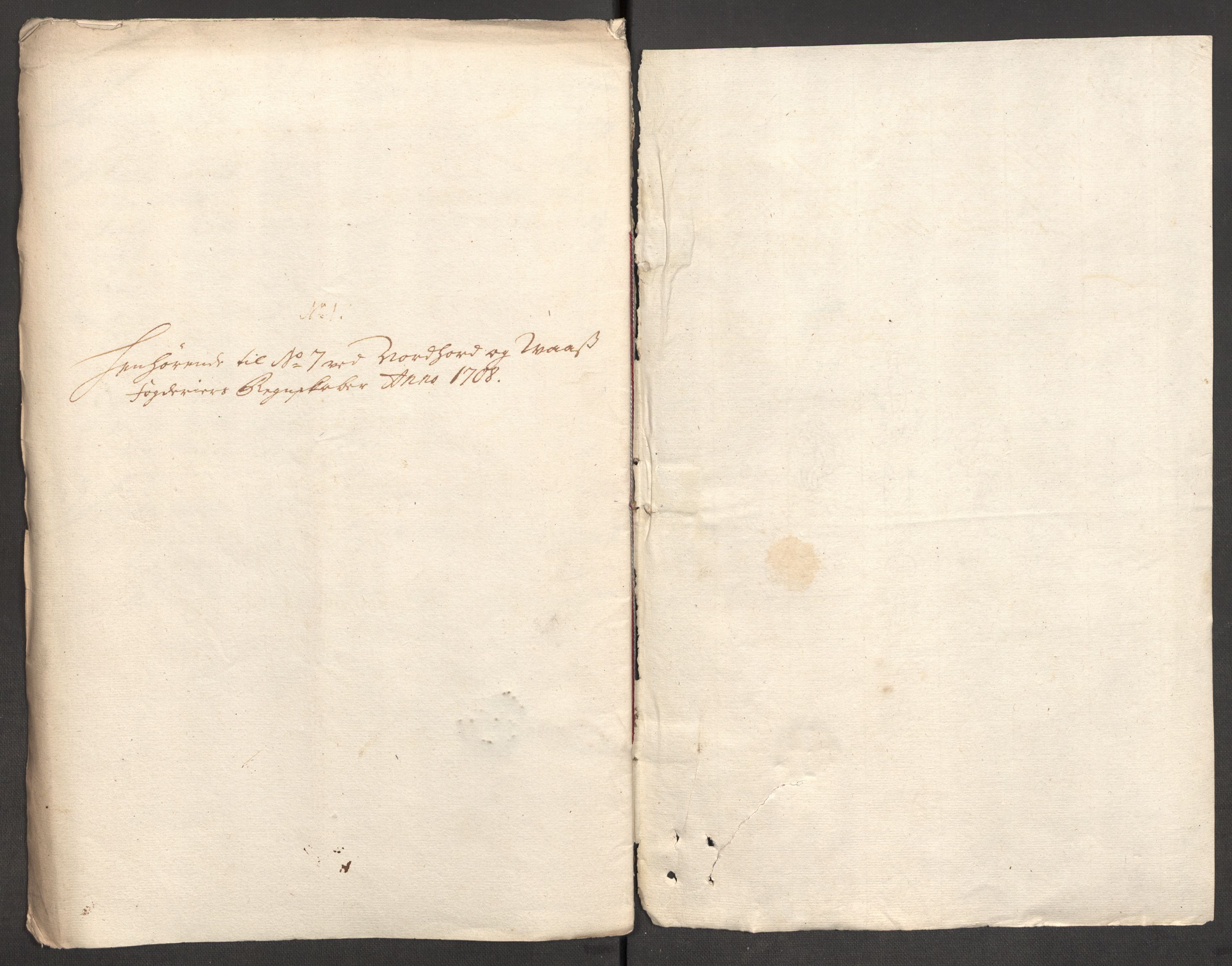 Rentekammeret inntil 1814, Reviderte regnskaper, Fogderegnskap, AV/RA-EA-4092/R51/L3189: Fogderegnskap Nordhordland og Voss, 1708, p. 238