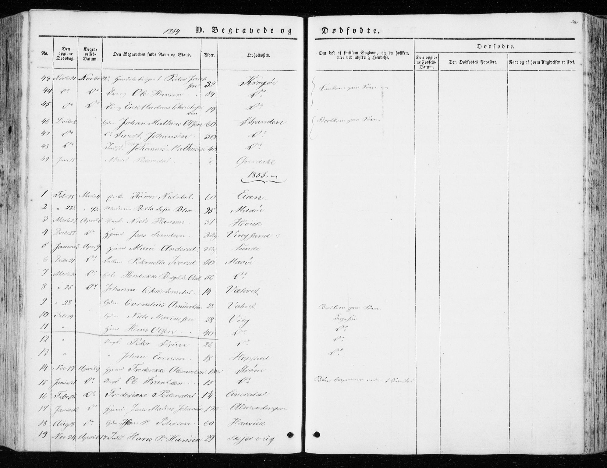 Ministerialprotokoller, klokkerbøker og fødselsregistre - Sør-Trøndelag, SAT/A-1456/657/L0704: Parish register (official) no. 657A05, 1846-1857, p. 240