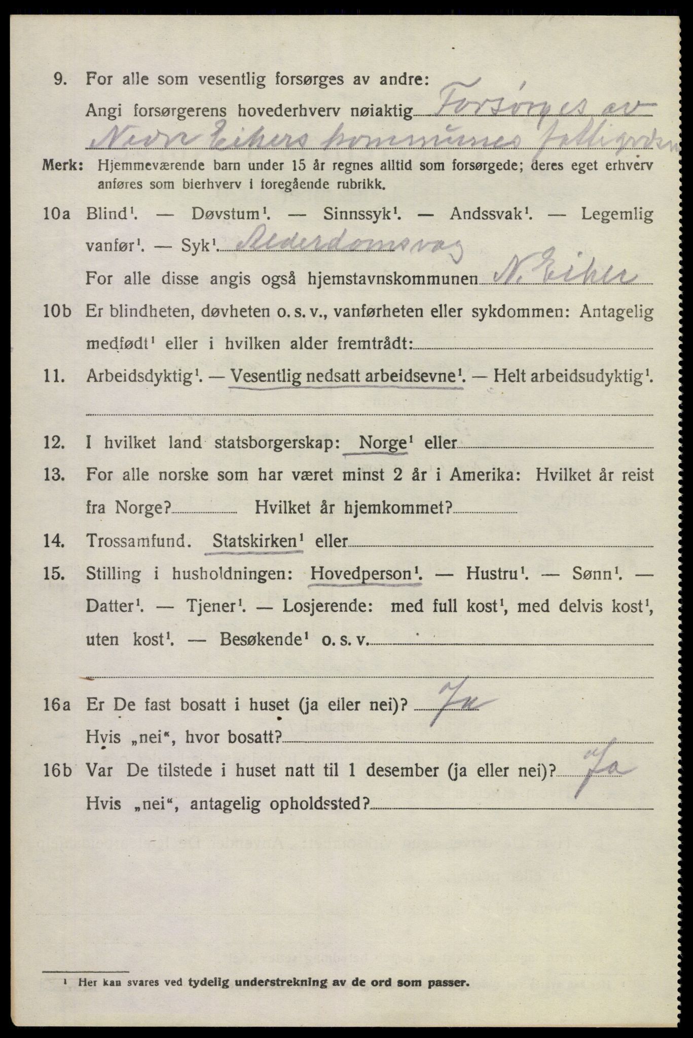 SAKO, 1920 census for Nedre Eiker, 1920, p. 4516