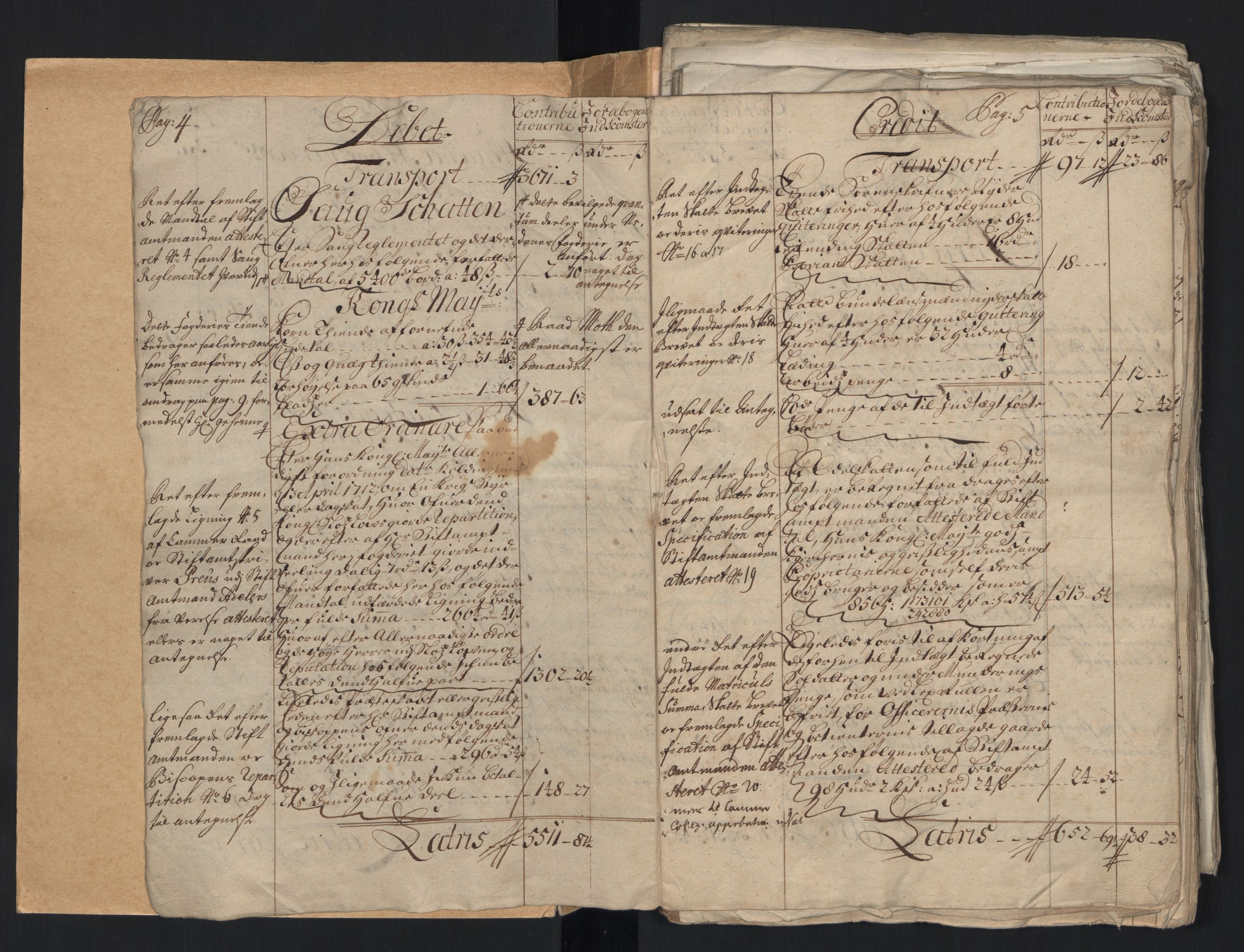 Rentekammeret inntil 1814, Reviderte regnskaper, Fogderegnskap, AV/RA-EA-4092/R40/L2450: Fogderegnskap Råbyggelag, 1712-1713, p. 5