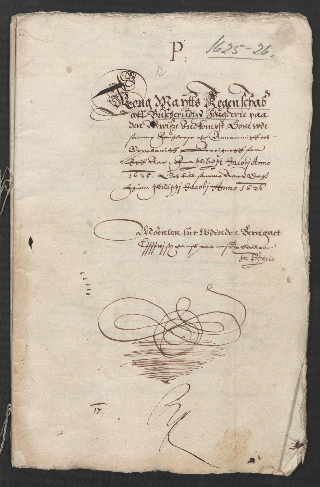 Rentekammeret inntil 1814, Reviderte regnskaper, Lensregnskaper, AV/RA-EA-5023/R/Rb/Rba/L0073: Akershus len, 1625-1626