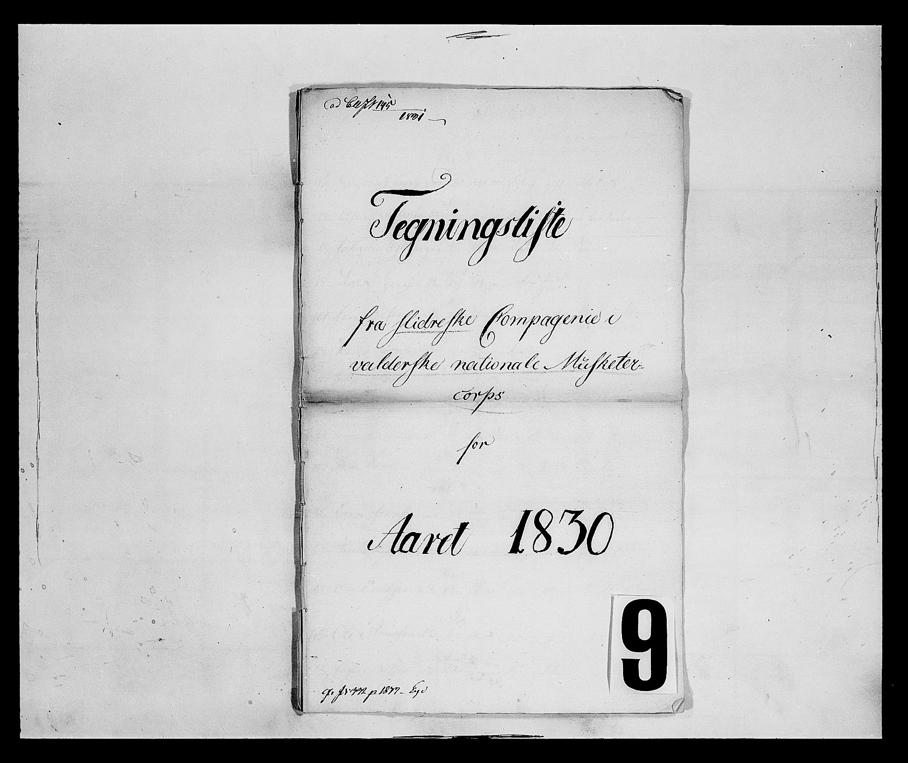 Fylkesmannen i Oppland, SAH/FYO-002/1/K/Kb/L1160: Valderske nasjonale musketérkorps - Slidreske kompani, 1818-1860, p. 125