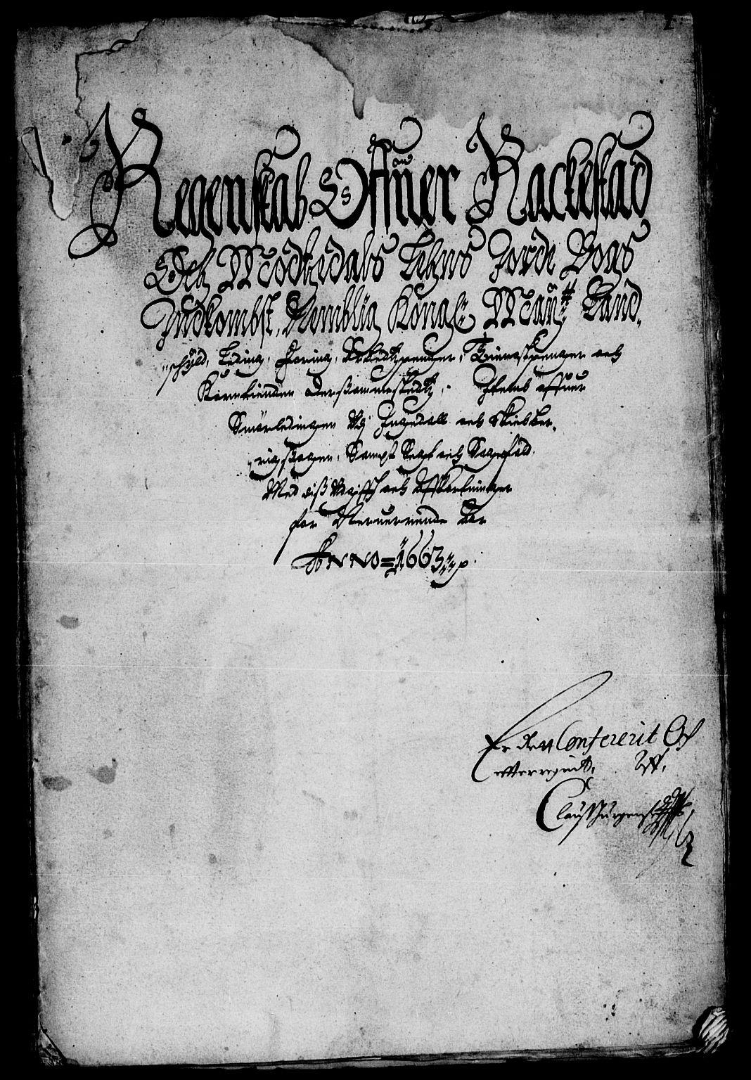 Rentekammeret inntil 1814, Reviderte regnskaper, Lensregnskaper, AV/RA-EA-5023/R/Rb/Rbd/L0008: Maria kirke prosti gods og Rakkestad len, 1661-1663